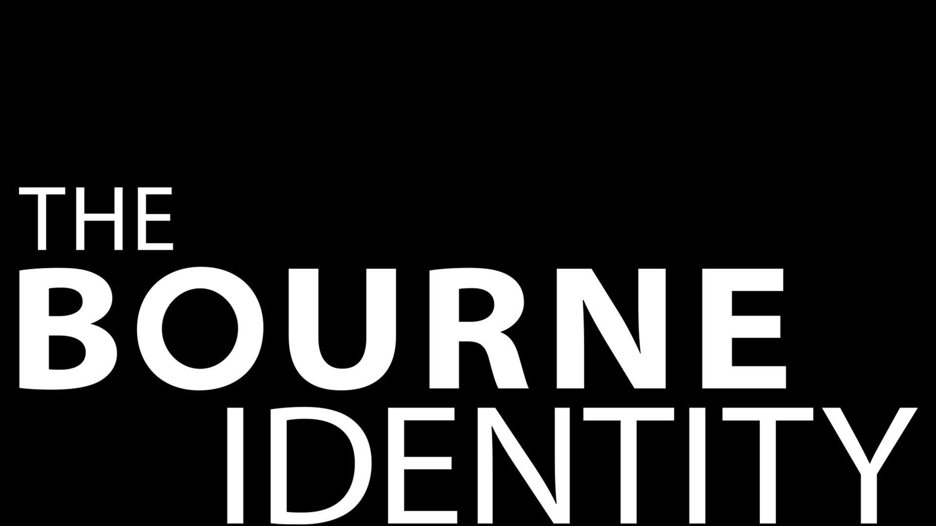 1920x1080 Prime Video: The Bourne Identity