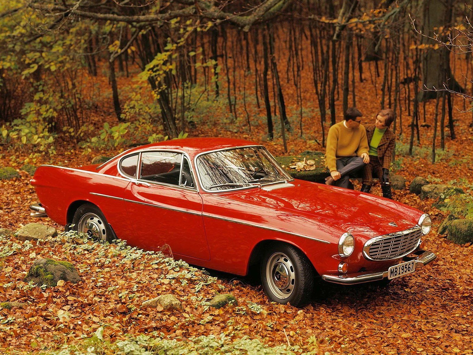 1600x1200 Classic Volvo P1800 Vehicle