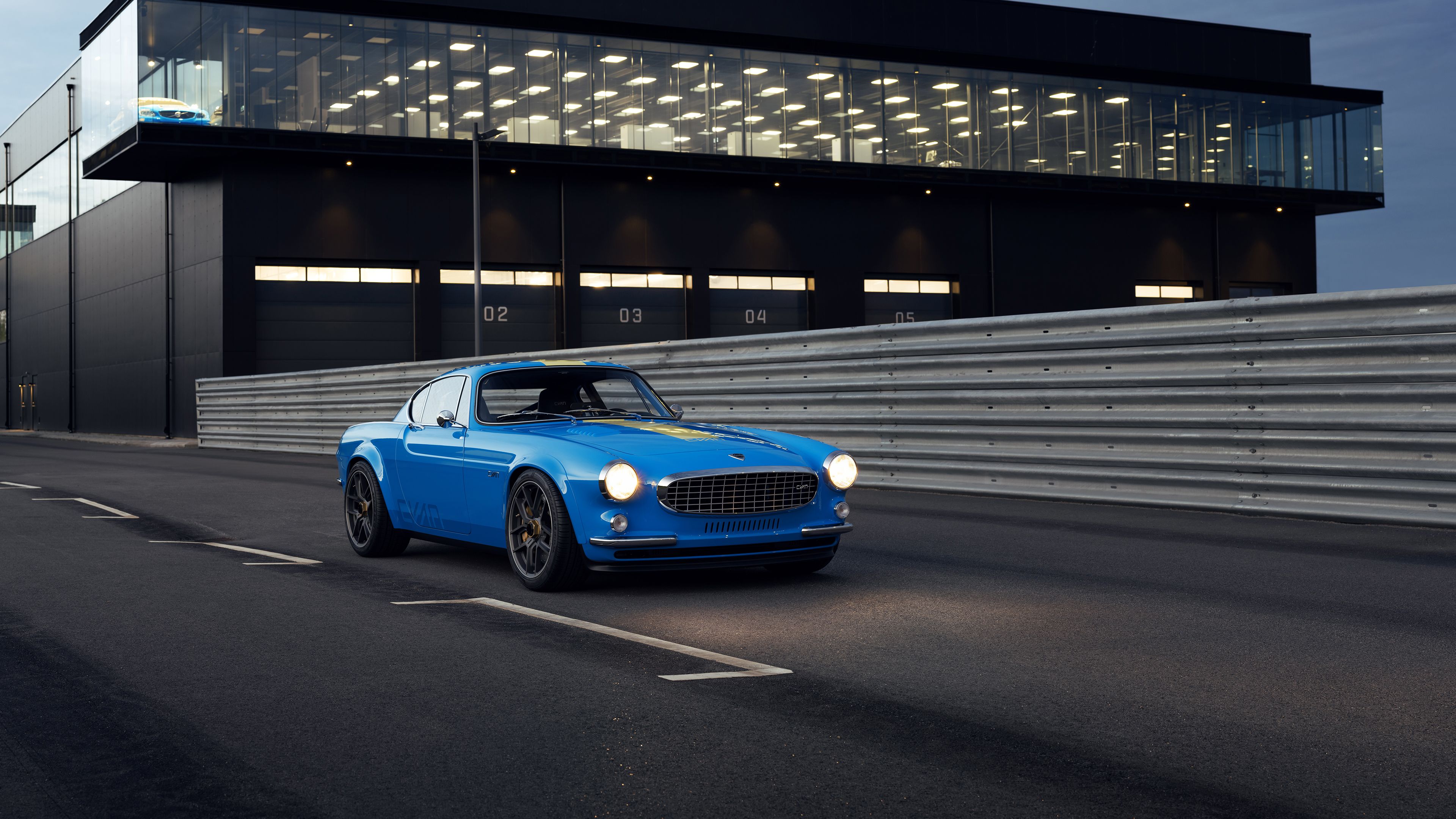 3840x2160 Volvo P1800 Cyan 2020 4K Wallpaper Car Wallpaper