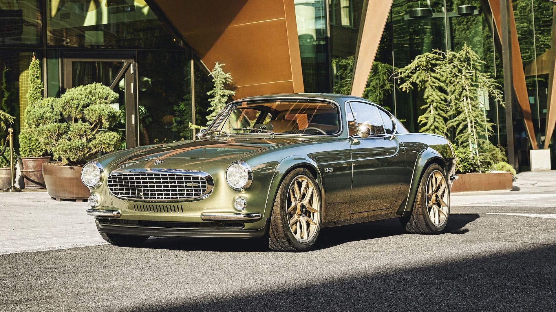 1920x1080 New GT version of Volvo P1800 Cyan is tuned for great drives