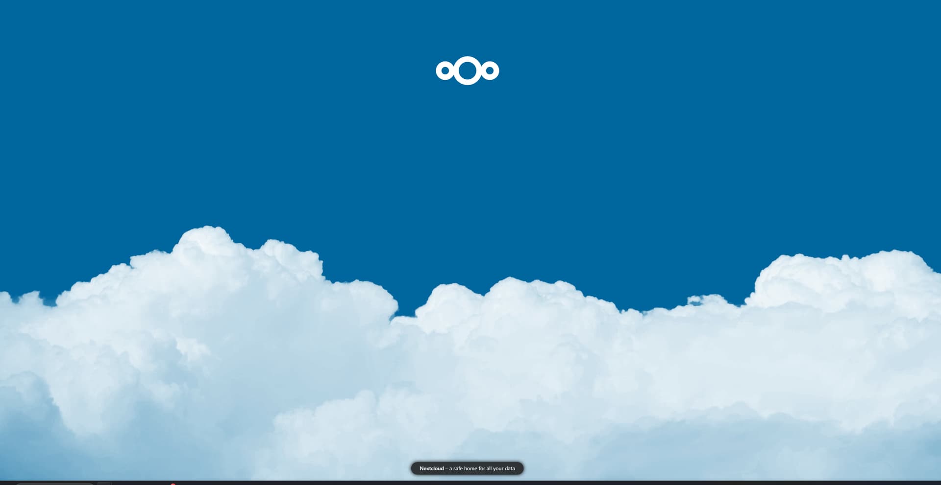 1920x991 Nextcloud not accessible in desktop environments