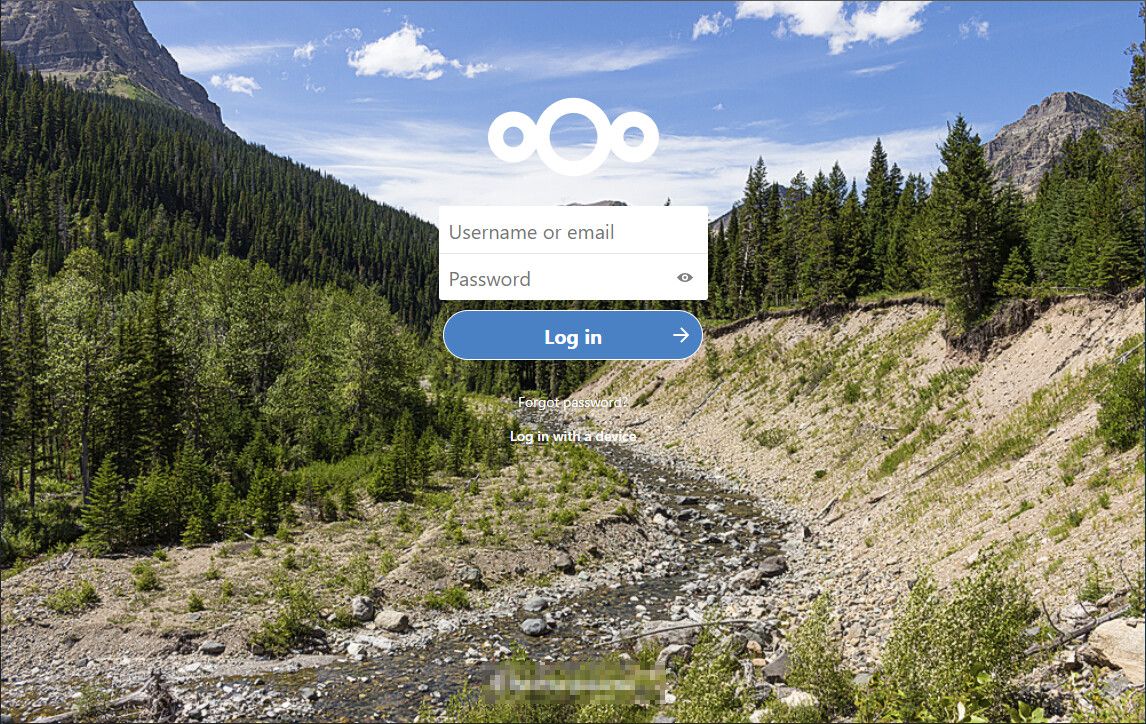 1146x724 NC 20 Background image of login screen is tiled for shared file links - ℹ️ Support