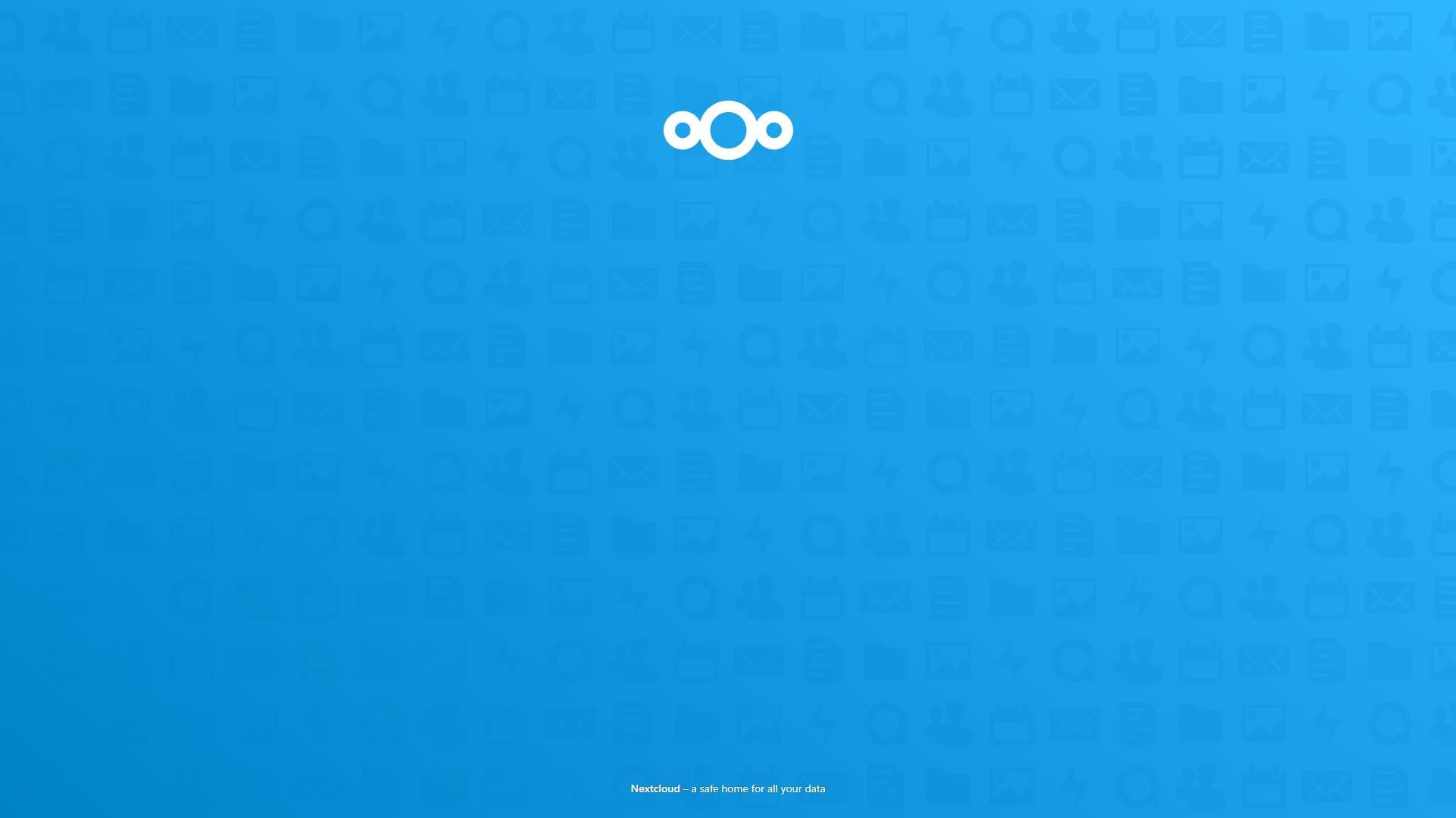 1920x1080 Nextcloud Login Image