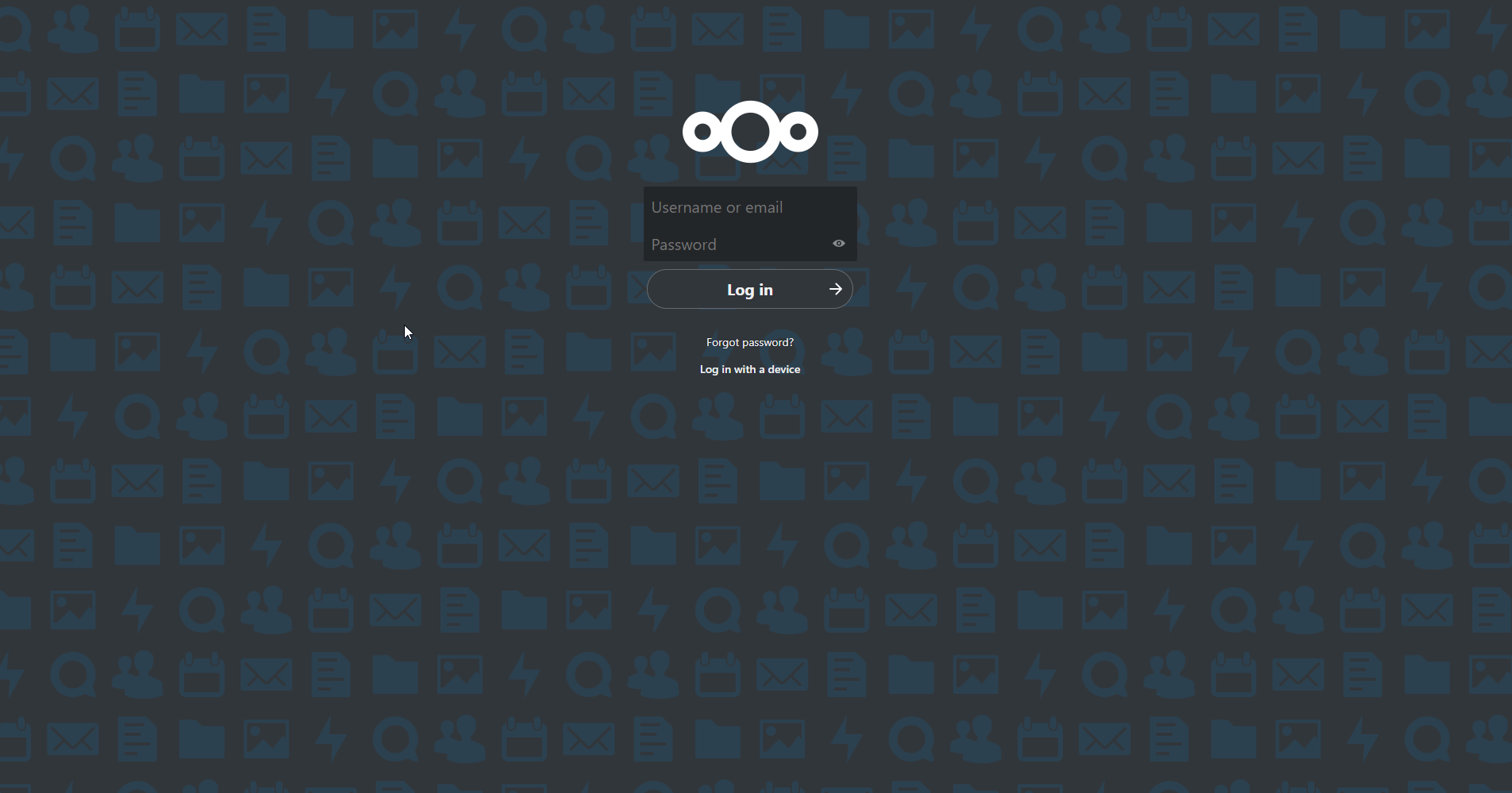 1905x999 Fix Main Login Screen Background · Issue · Mwalbeck Nextcloud Breeze Dark