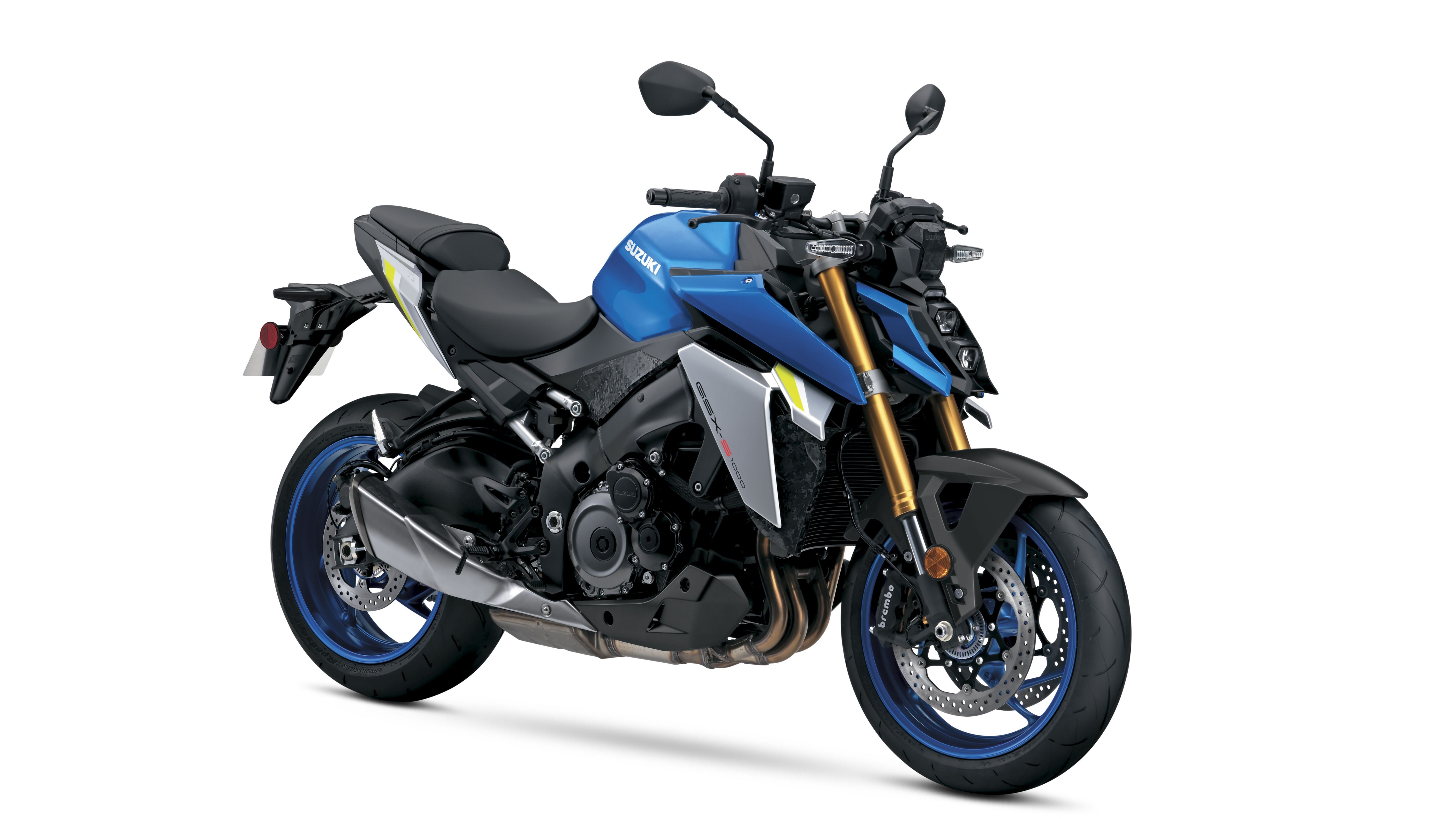 6016x3384 Suzuki GSX S1000 Wallpaper 4K, Sports Bikes, White Background