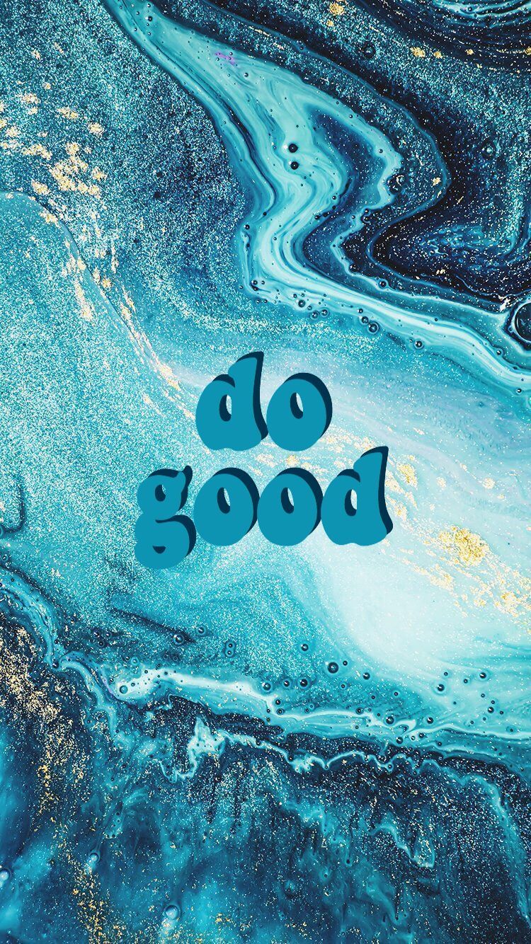 750x1334 Blue Vibes Wallpaper