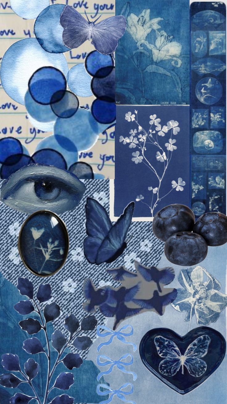 736x1308 feeling blue #vibes #wallpaper #background #vintage #wallpapercollage
