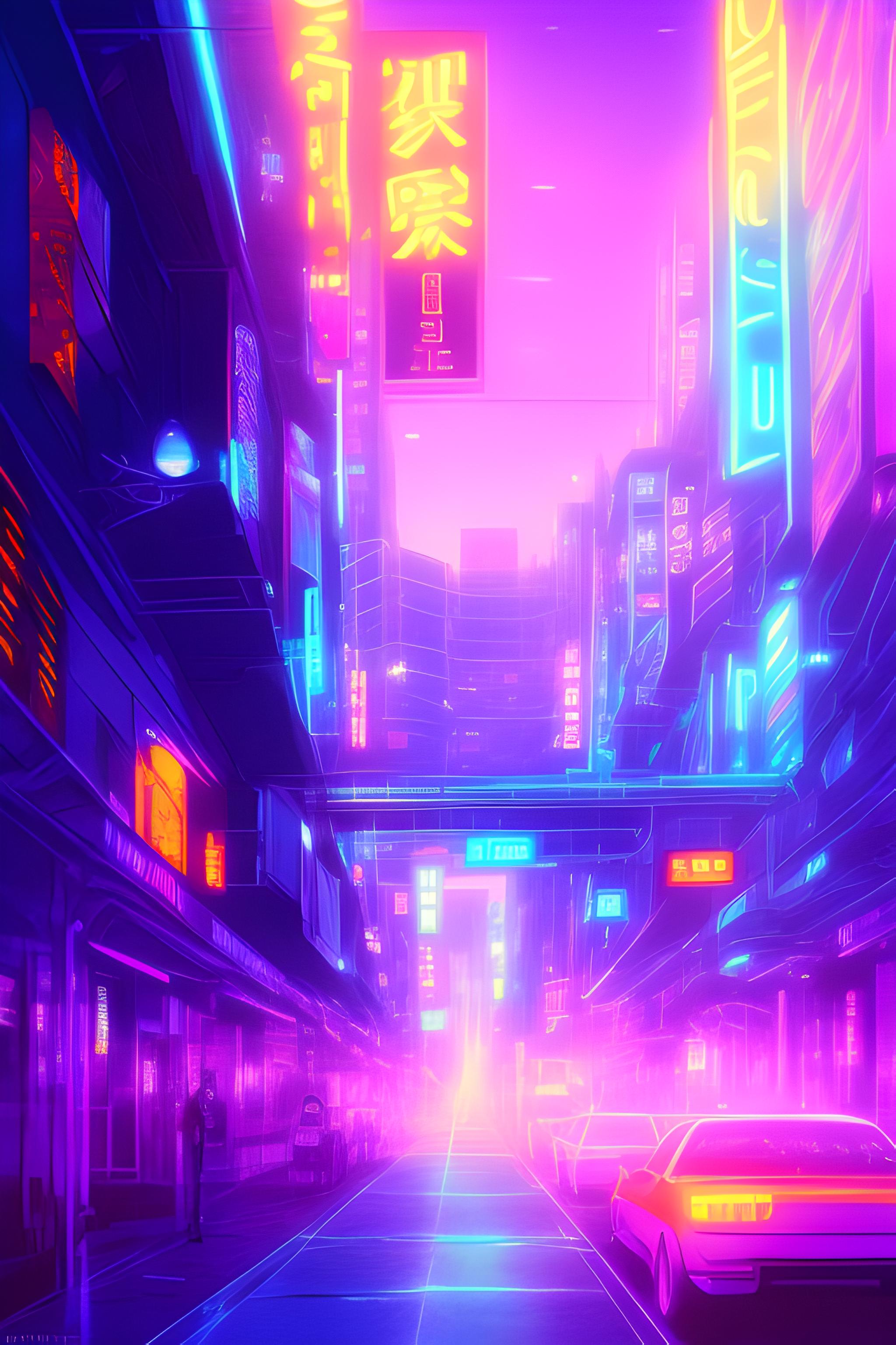 2048x3072 Neon RGB Wallpaper