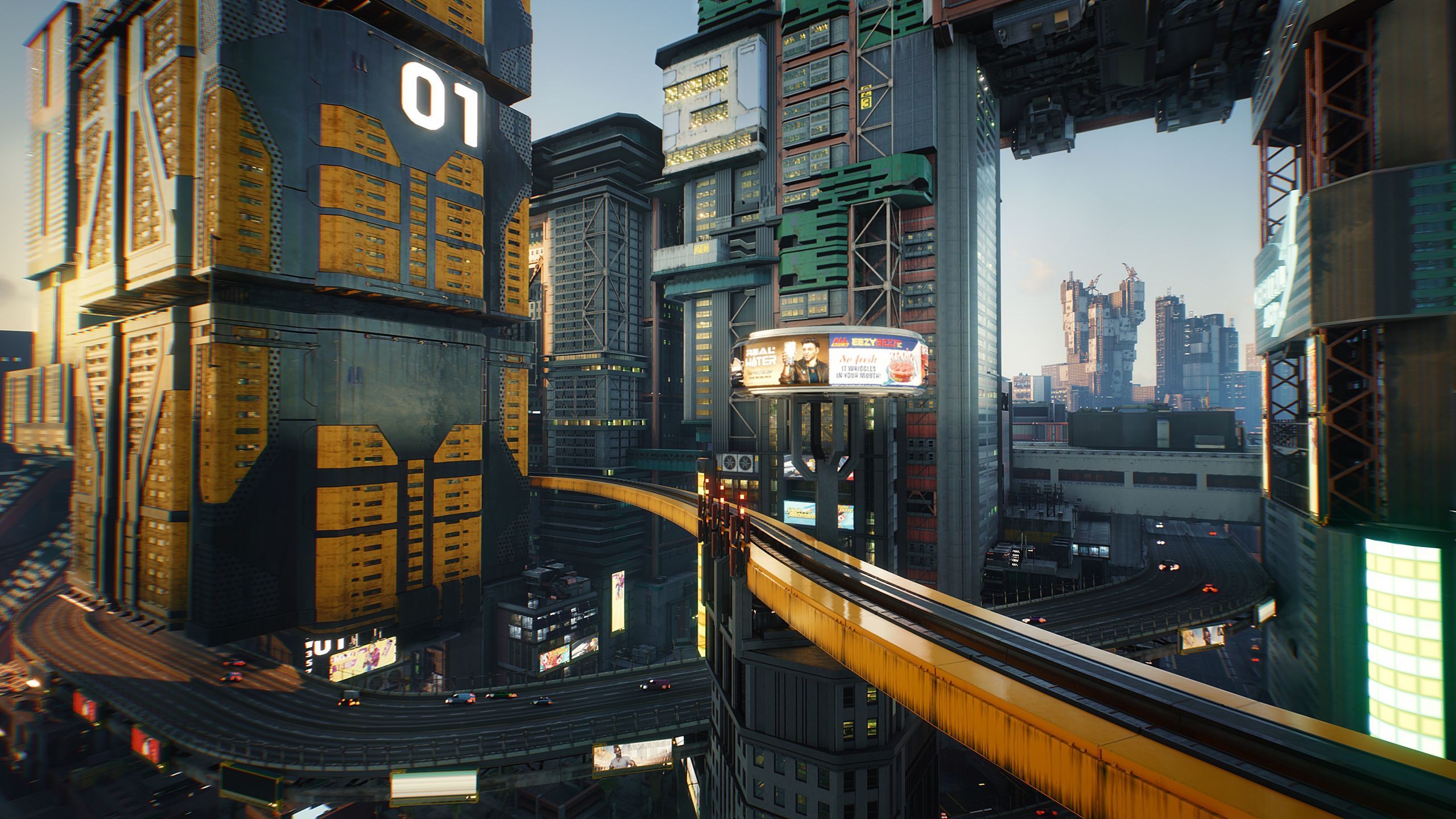 2560x1440 Inside the Design of Cyberpunk 2077's Urban Dystopia
