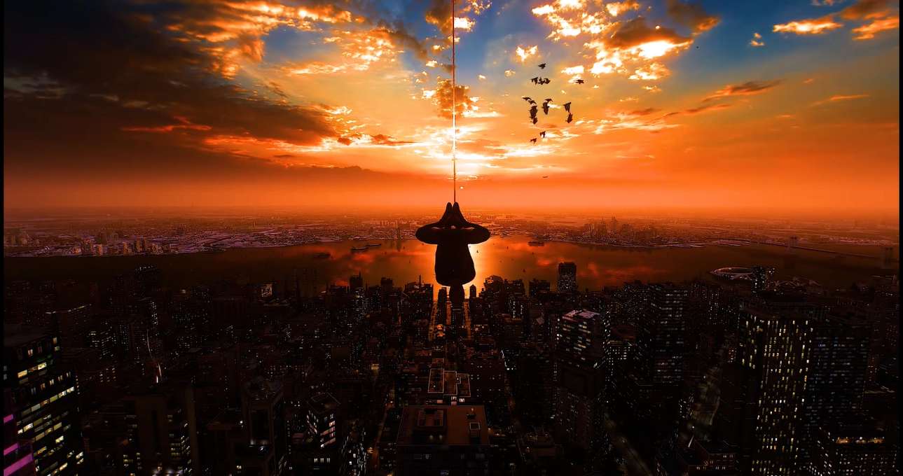 1289x680 RGB Sunset Live Wallpaper