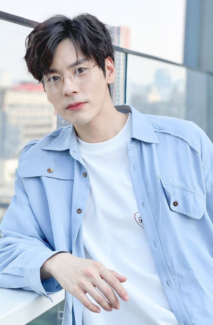 735x1119 Discover 21 miles Wei and miles wei boyfriend material ideas. kim min kyu with glasses, unforgettable love wallpaper, shi ming ze and more