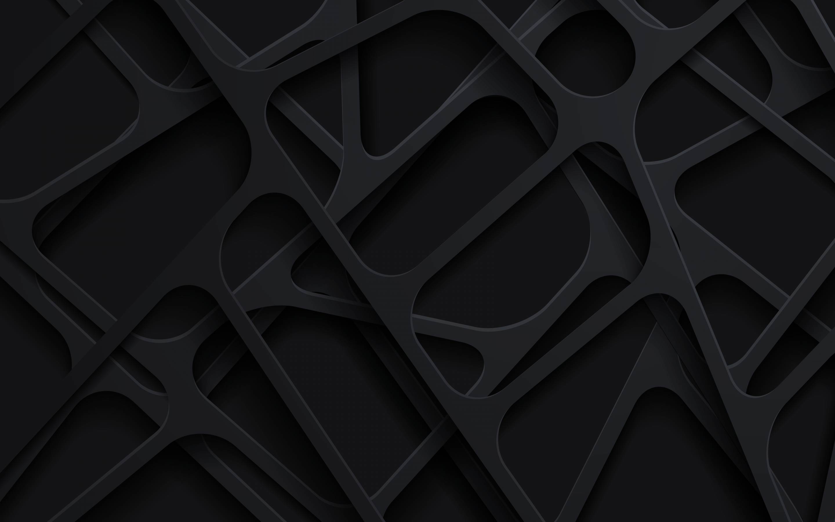 2880x1800 Dark background Wallpaper 4K, Abstract background, Network