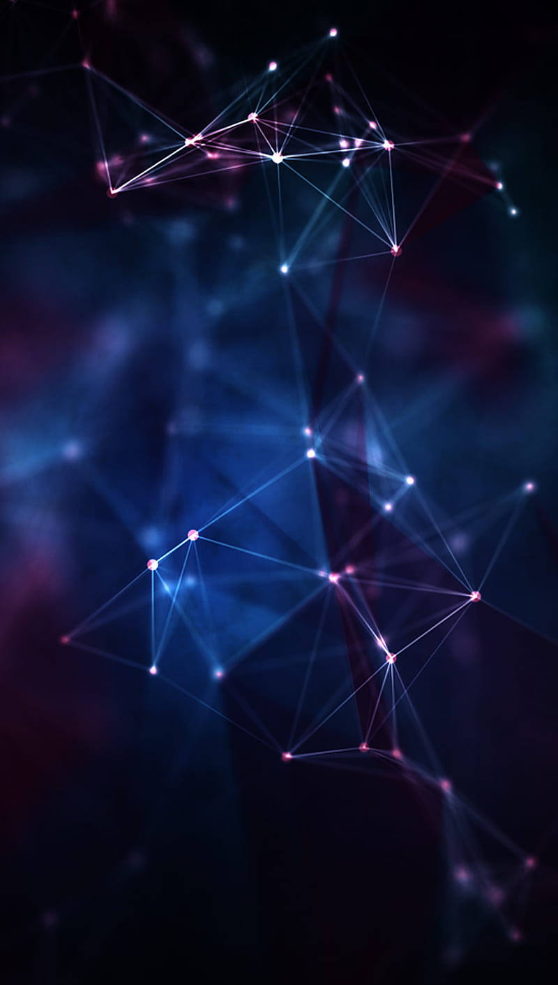 800x1410 Network, abstract, dark, digital, HD phone wallpaper