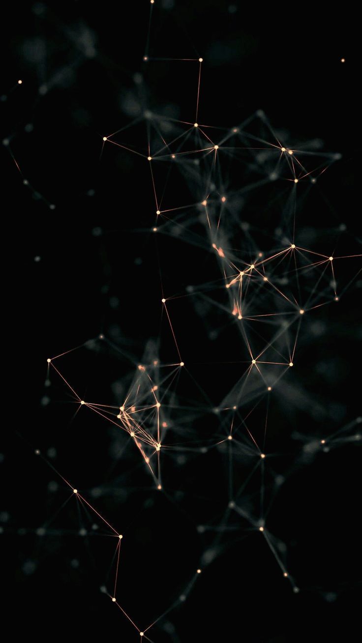 736x1308 Abstract Dark Background with Lines and Dots. Dark green wallpaper, Black phone wallpaper, iPhone wallpaper image