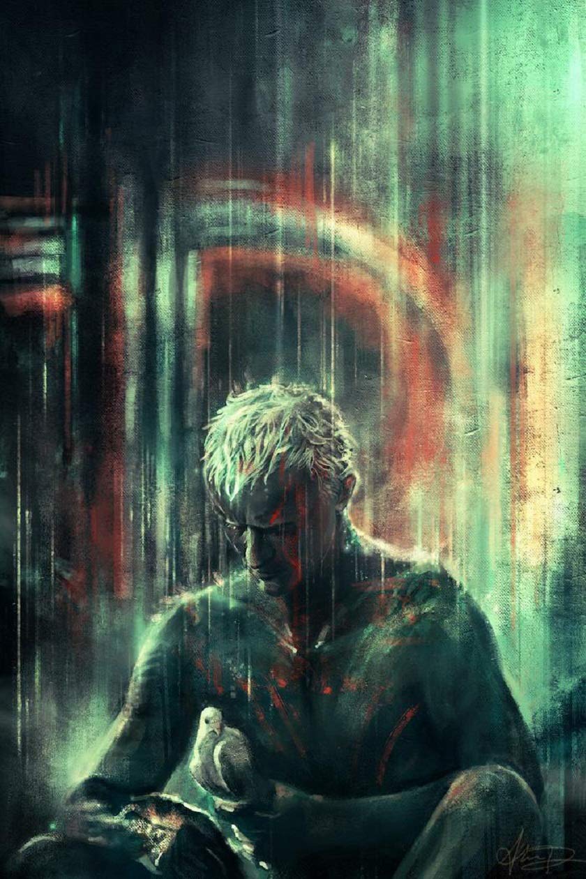 840x1260 Blade Runner Rutger Hauer Movie Film Cinema Print Poster Wall Art Picture A4 : Amazon.co.uk: Home & Kitchen
