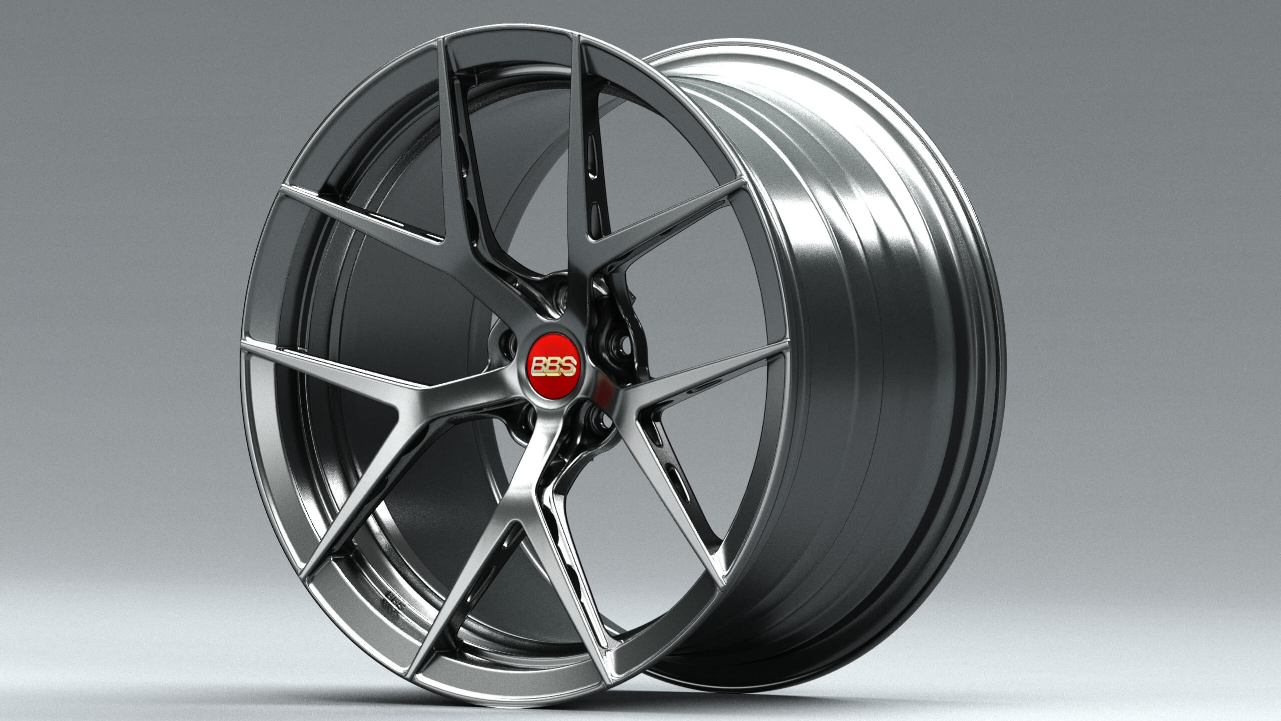 2560x1440 BBS FI R Racing 3D Model