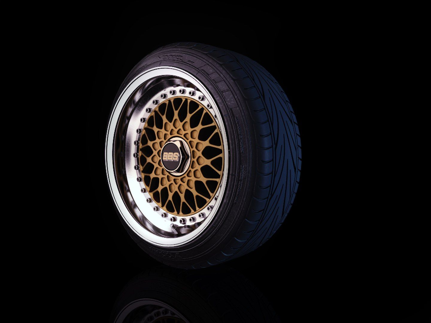 1440x1080 3D Wheels Bbs Rs