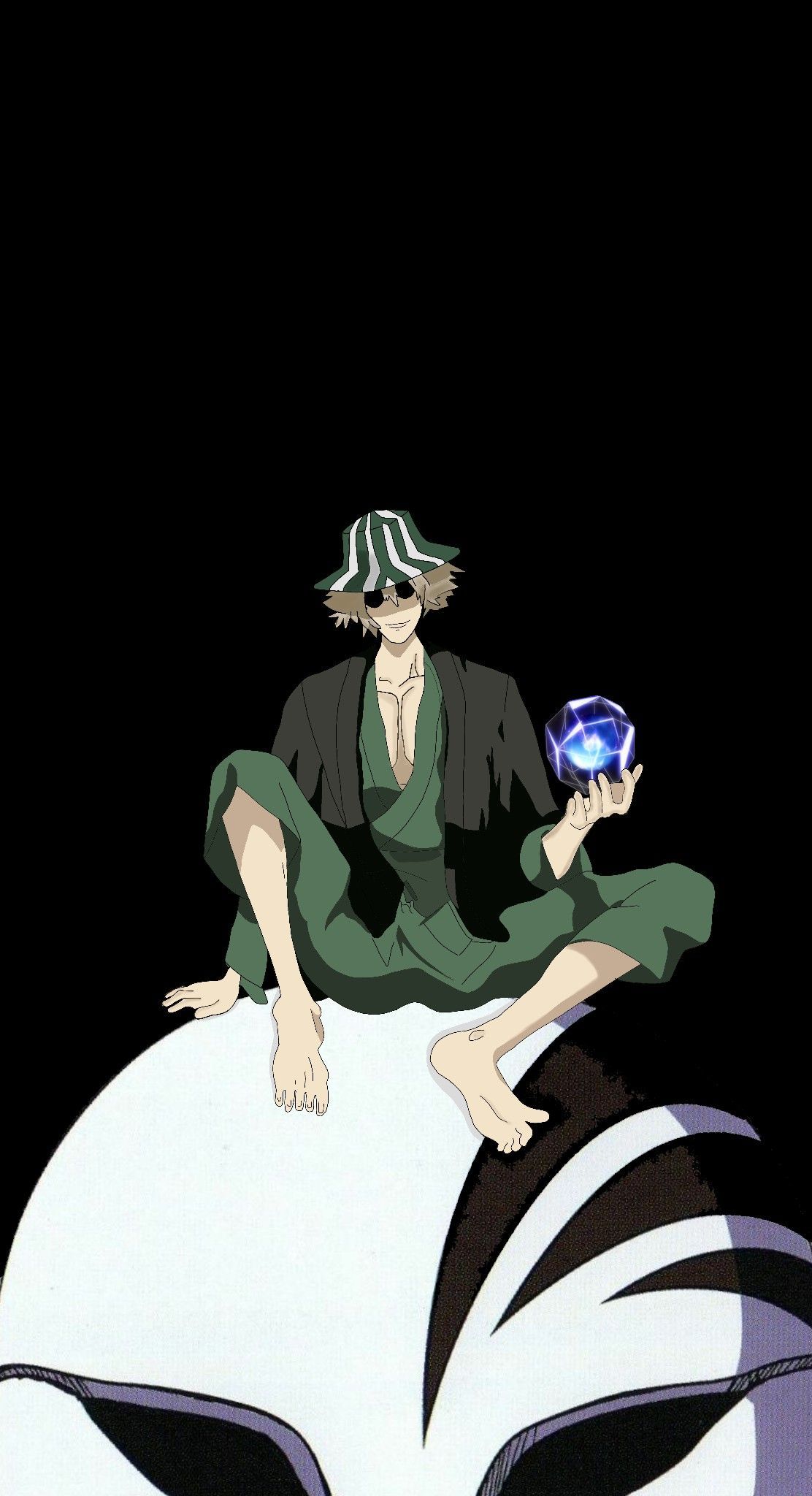 1112x2048 Urahara Bleach Wallpaper