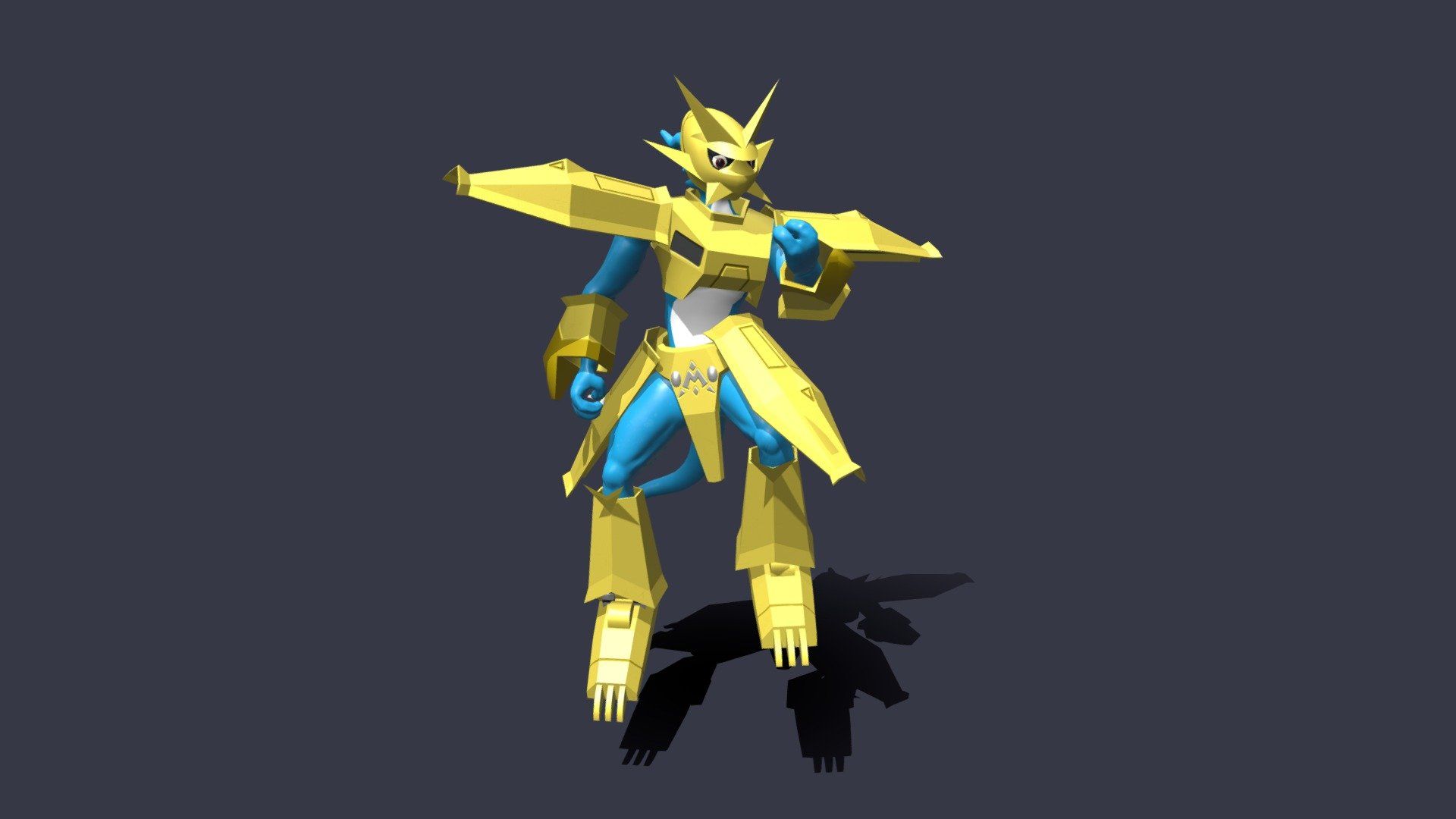 1920x1080 Magnamon Free 3D model by ElVandalinq [22822b5]