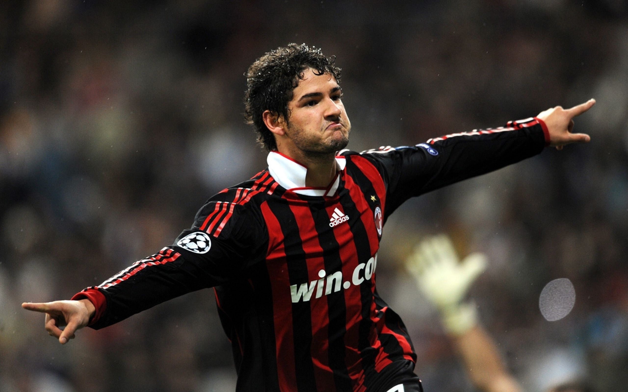 2560x1600 Wallpaper Soccer, AC Milan, Alexandre Pato For Mobile And Desktop, Section спорт, Resolution 2560x1600