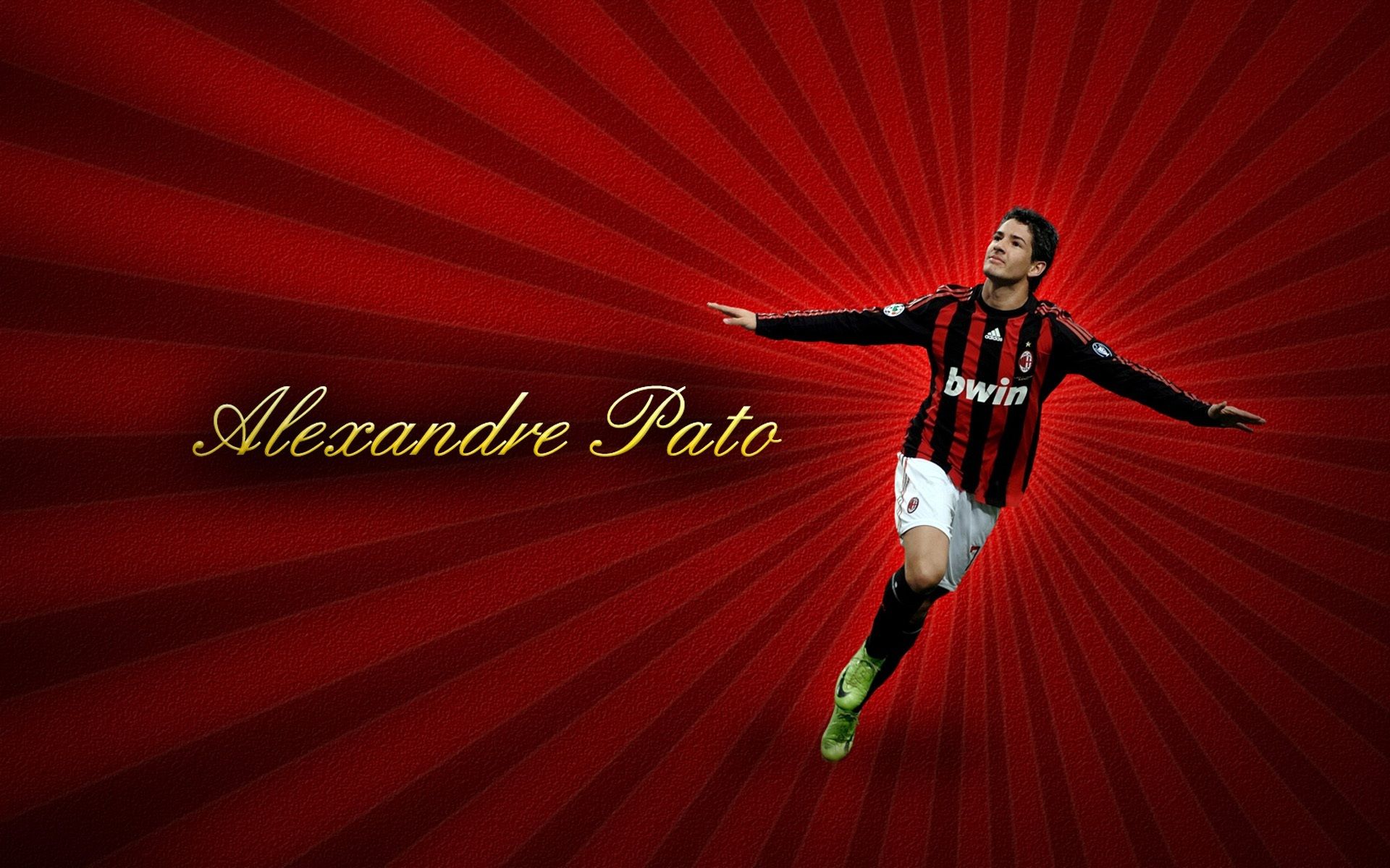 1920x1200 Wallpaper Brazilian, AC Milan, Alexandre Pato For Mobile And Desktop, Section спорт, Resolution 1920x1200