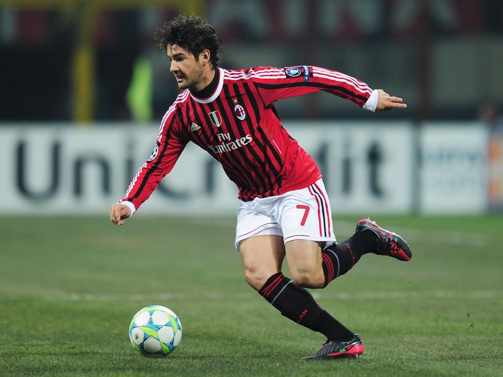 1024x768 AC Milan striker Alexandre Pato admits interest in Premier League switch