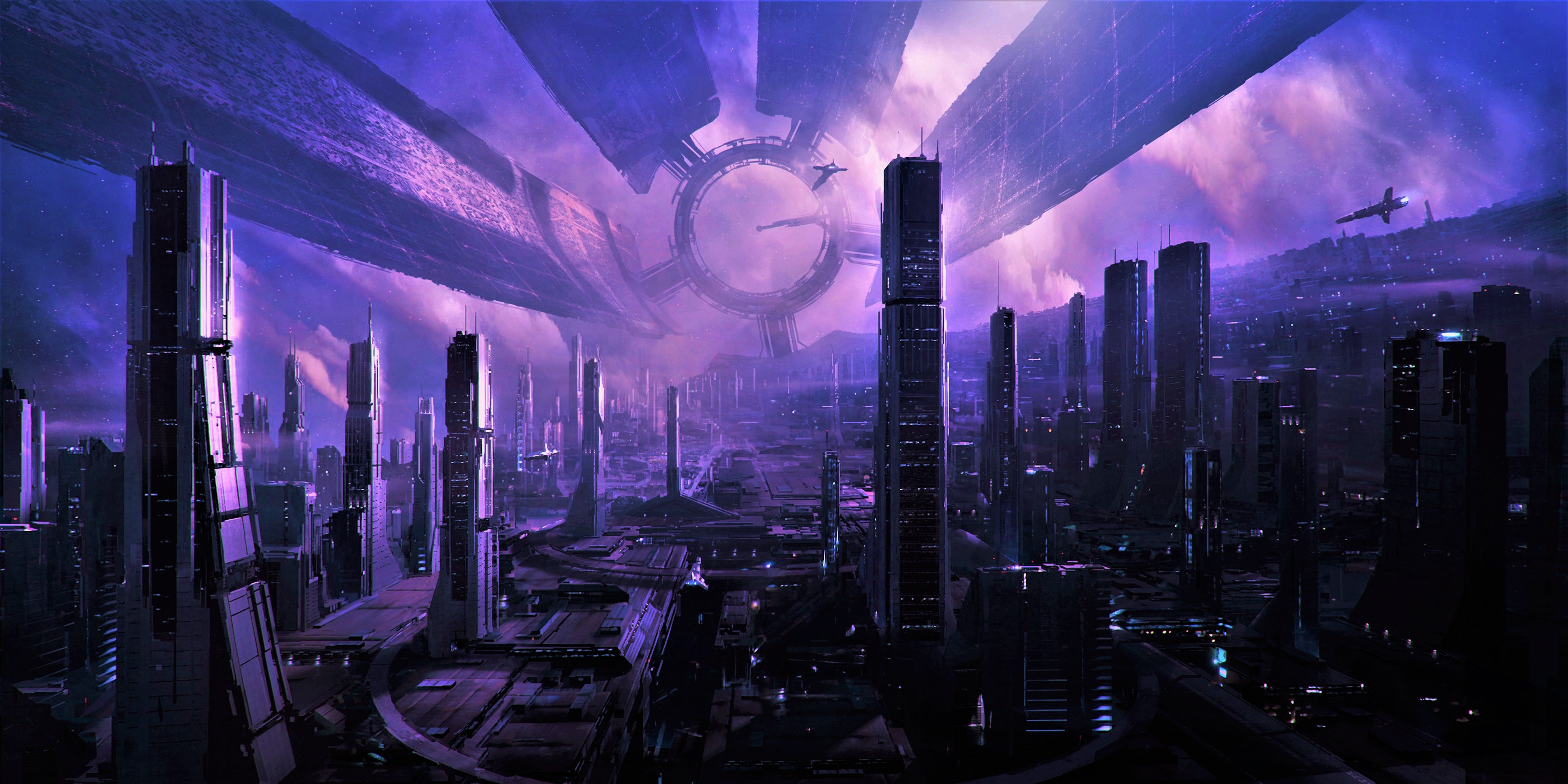 6399x3200 The Best Mass Effect Artwork Imho