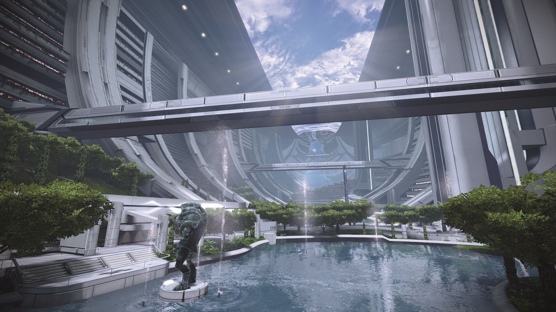 1920x1080 Mass Effect's Citadel is one of the best virtual cities BioWare has ever created
