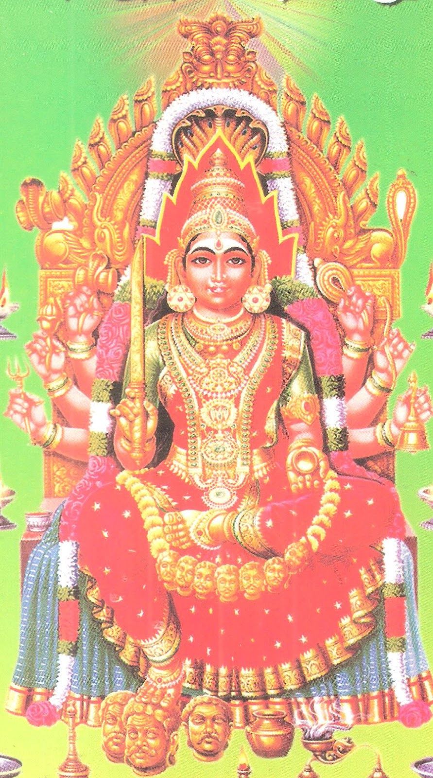 891x1600 Temple, Travel and Sport: Samayapuram Mariamman Temple