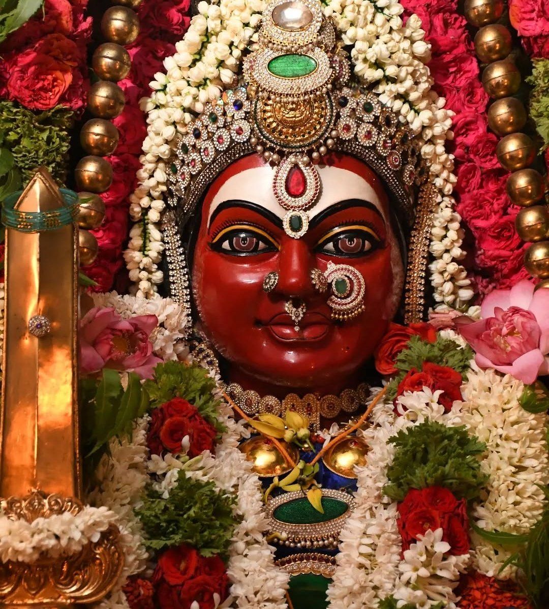 1080x1198 Samayapuram Mariaamman temple, Salem