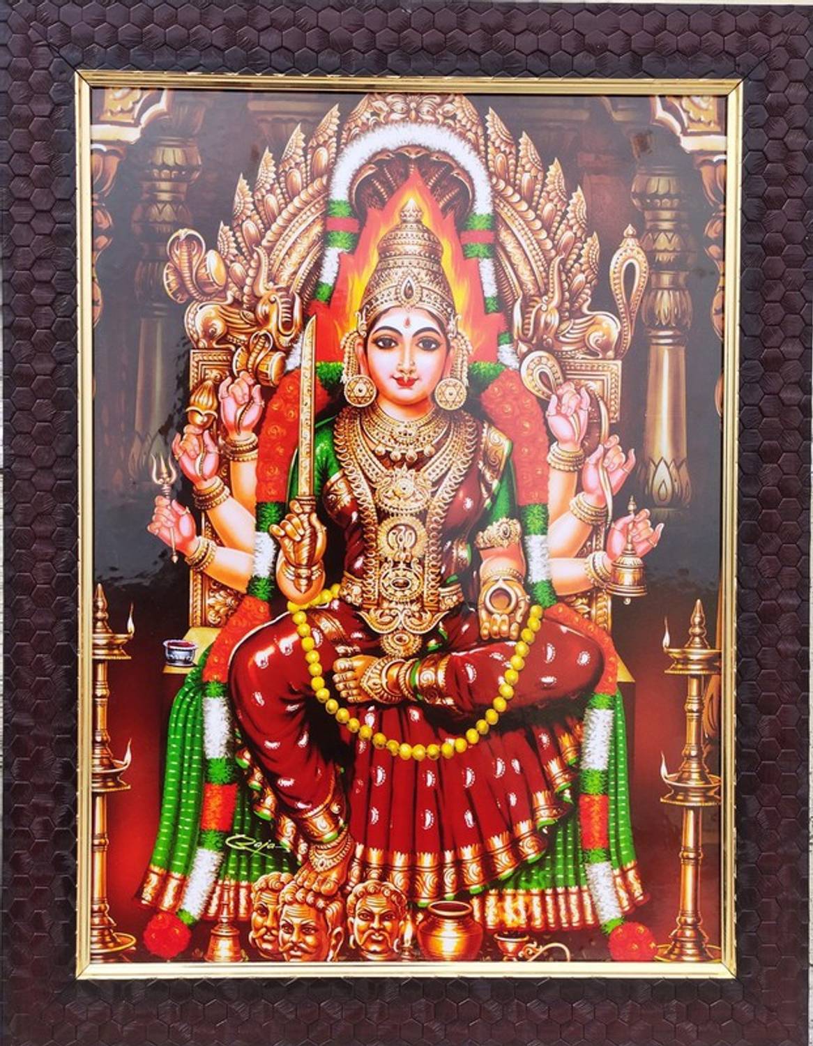 1166x1500 SAI BALAJI ACRALICS samayapuram mariamman photo frame Religious Frame Price in India SAI BALAJI ACRALICS samayapuram mariamman photo frame Religious Frame online at
