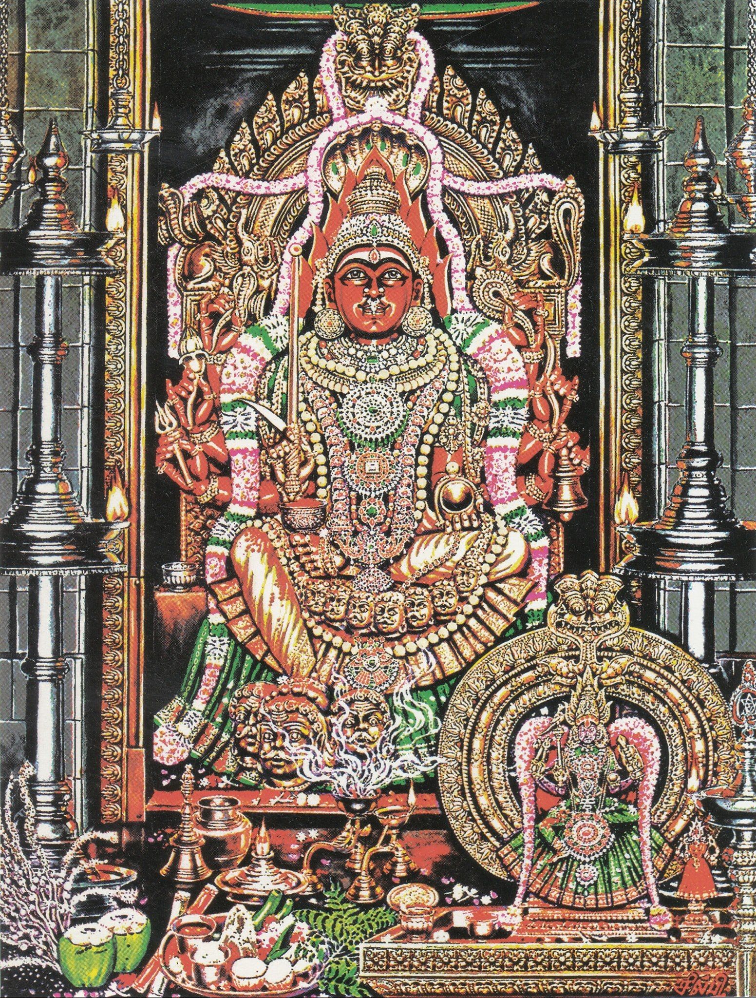 1552x2048 Silpi drawings of Madurai and Samayapuram!