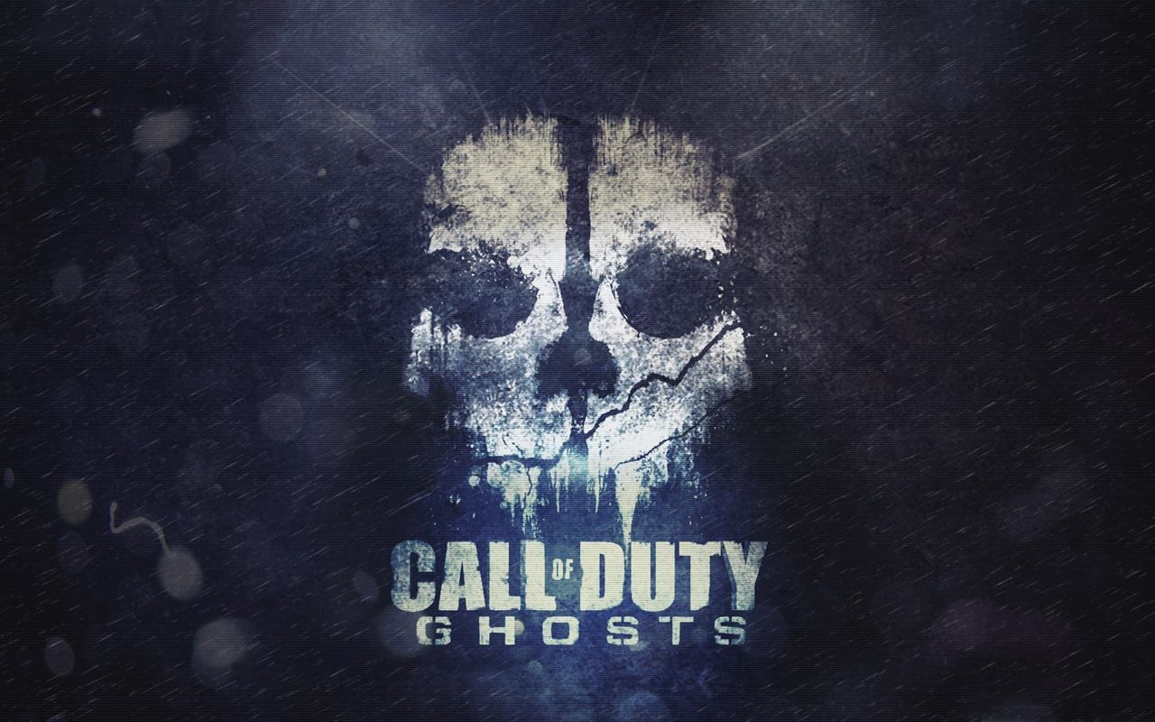 1280x800 Cod ghosts skull MacBook Air Wallpaper Download