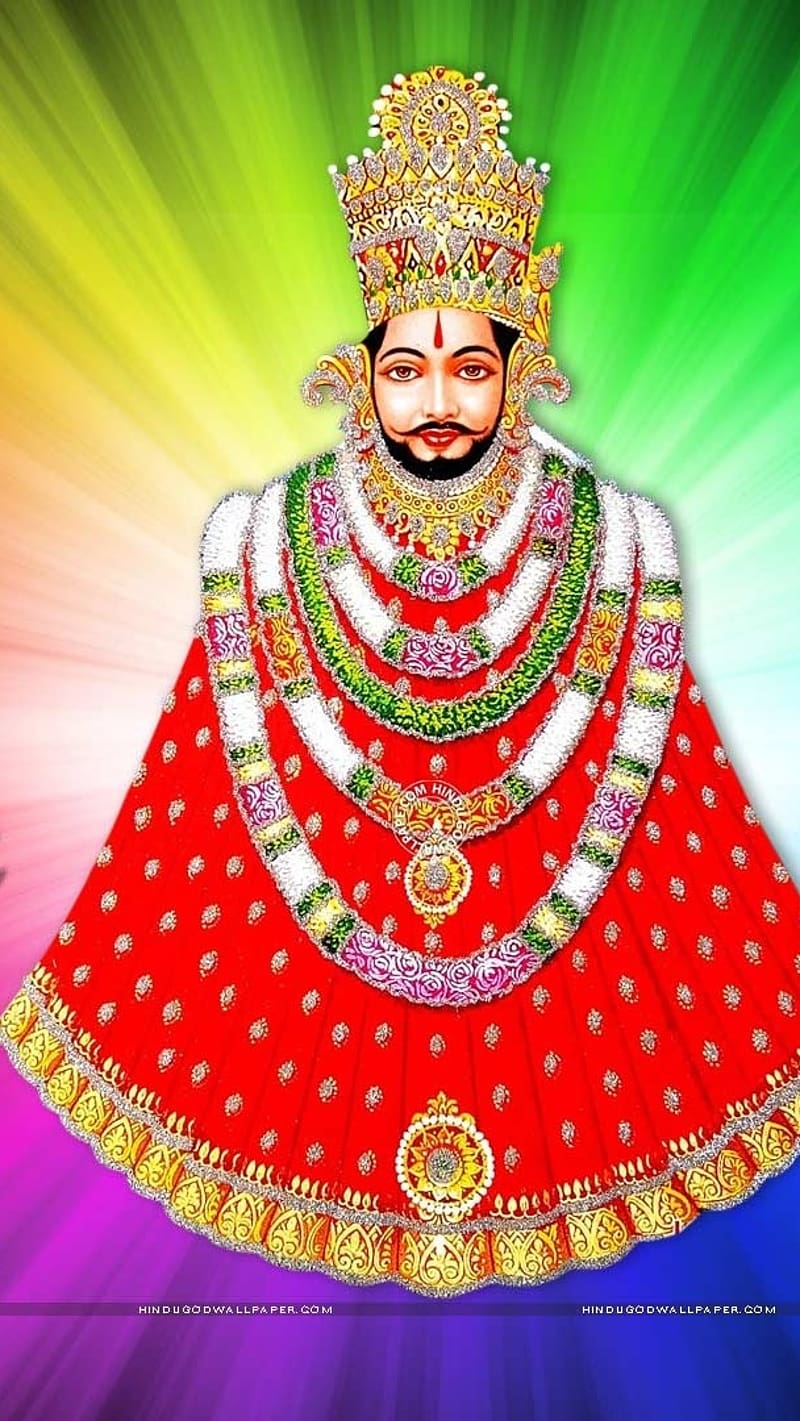 800x1421 Khatu Shyam Ringas Ke, jai shree shyam, lord, god, HD phone wallpaper
