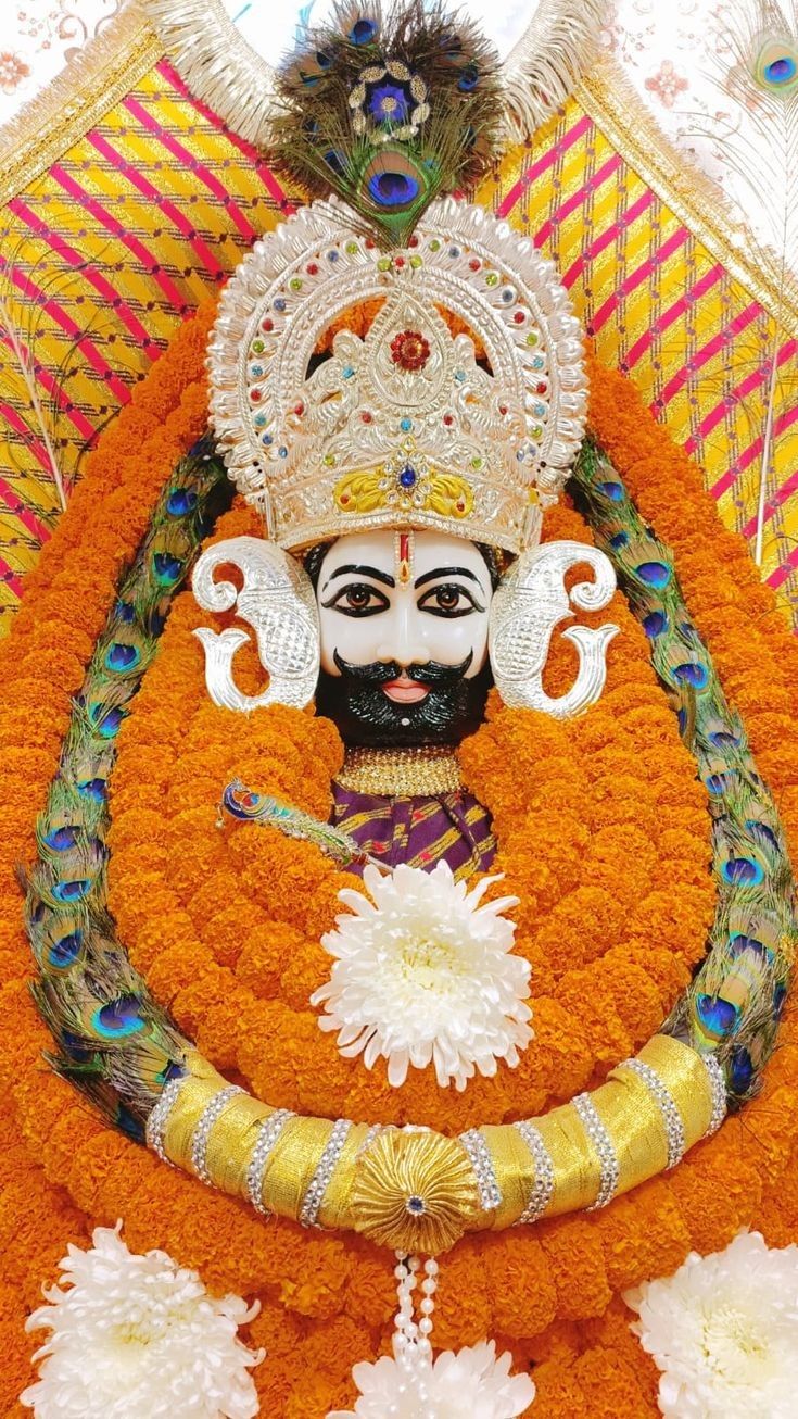 735x1306 Khatu Shyam Ji Wallpaper, Photo & Image.co.in