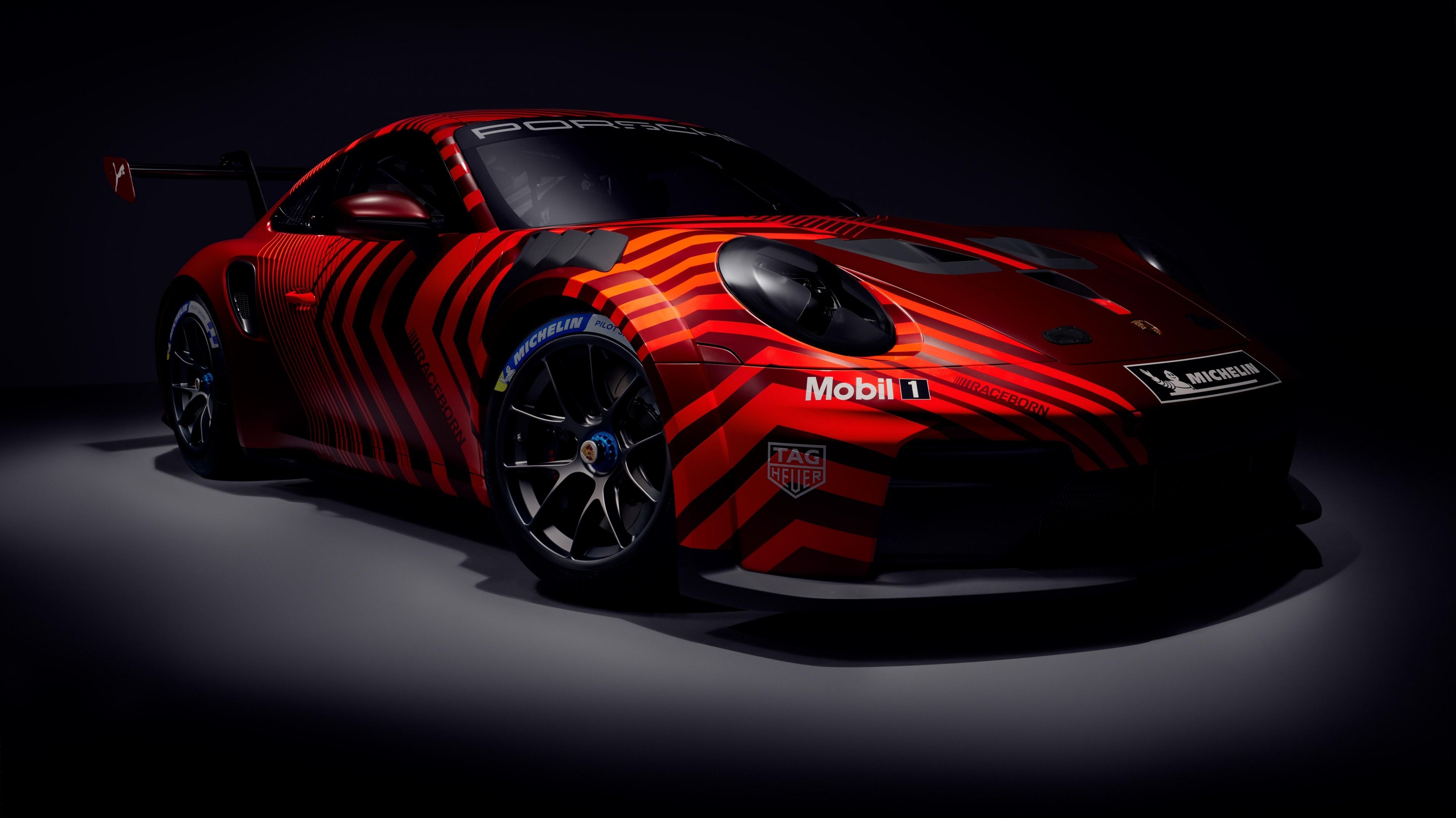 3840x2160 Porsche 911 GT3 Cup Wallpaper 4K, 5K, Dark background