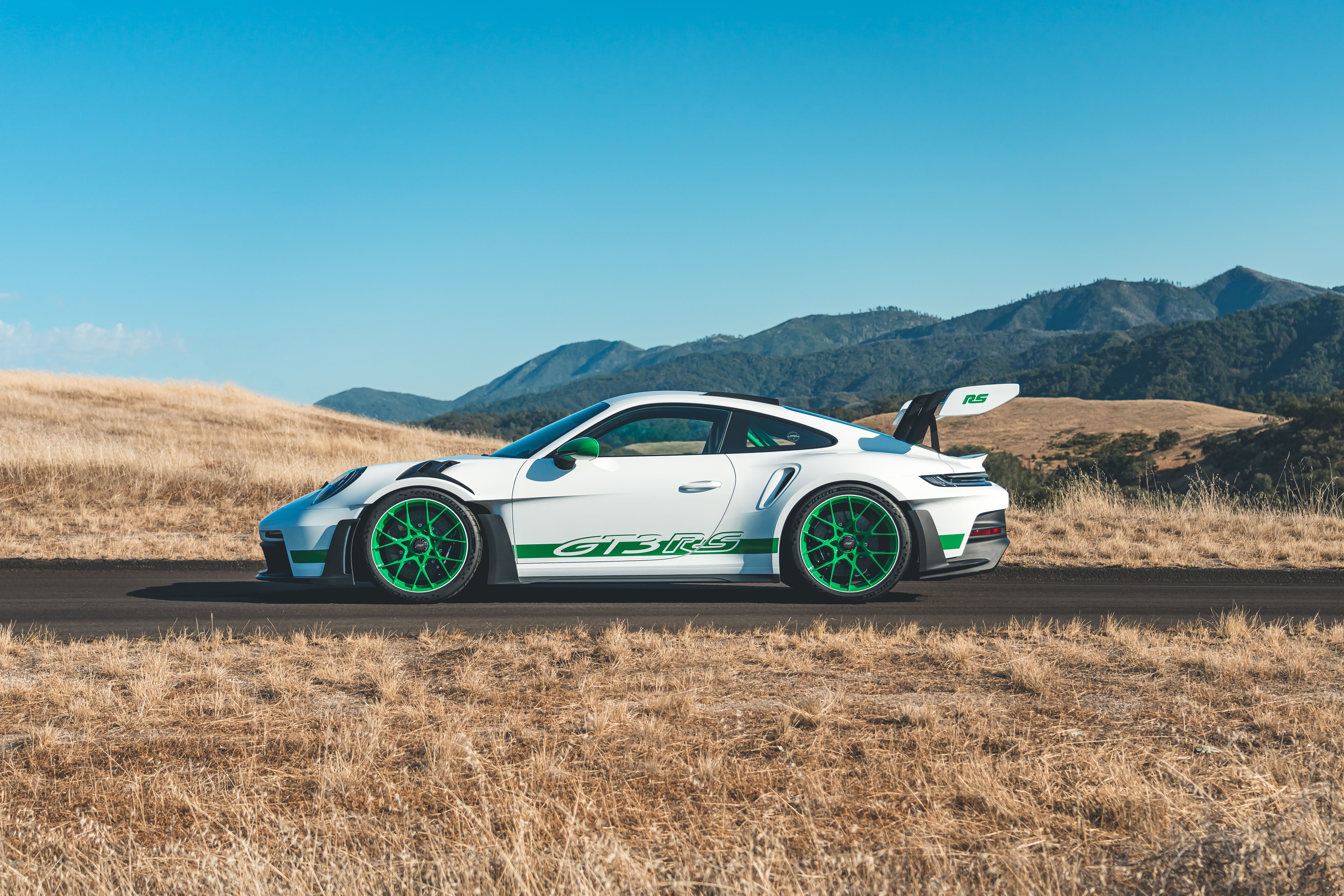 8640x5760 Wallpaper Porsche, side view, Porsche 911 GT3 RS, Tribute To Carrera RS for mobile and desktop, section porsche, resolution 8640x5760
