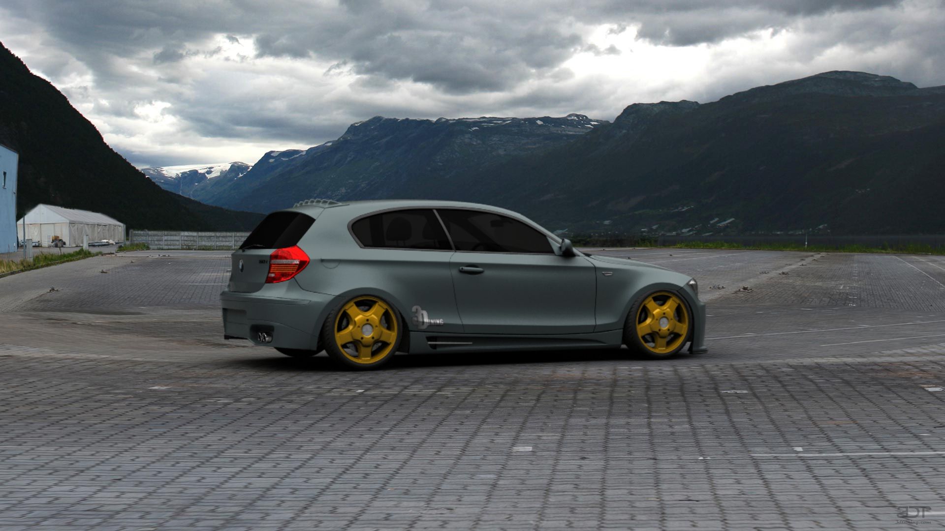 1920x1080 BMW 1 Series 2009
