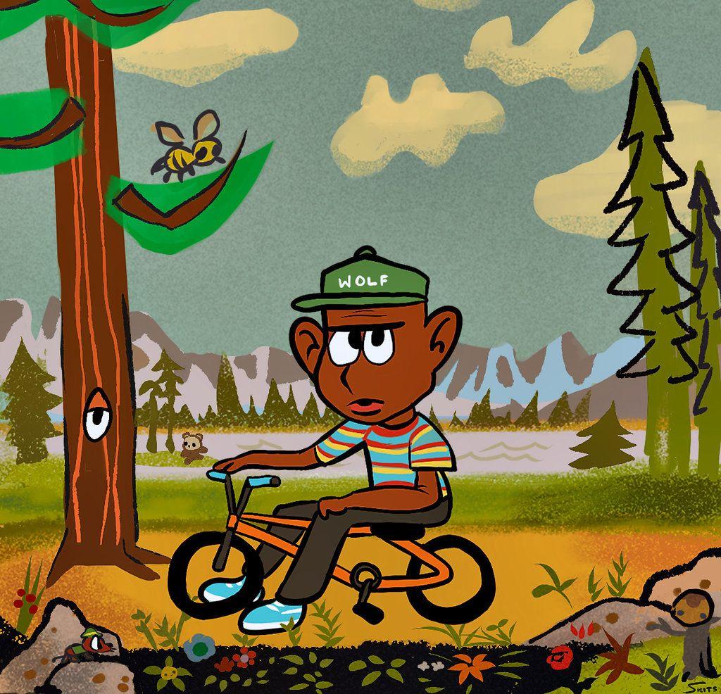 1024x986 Tyler The Creator's 'WOLF' (Yogi Bear Style) By TOON STER