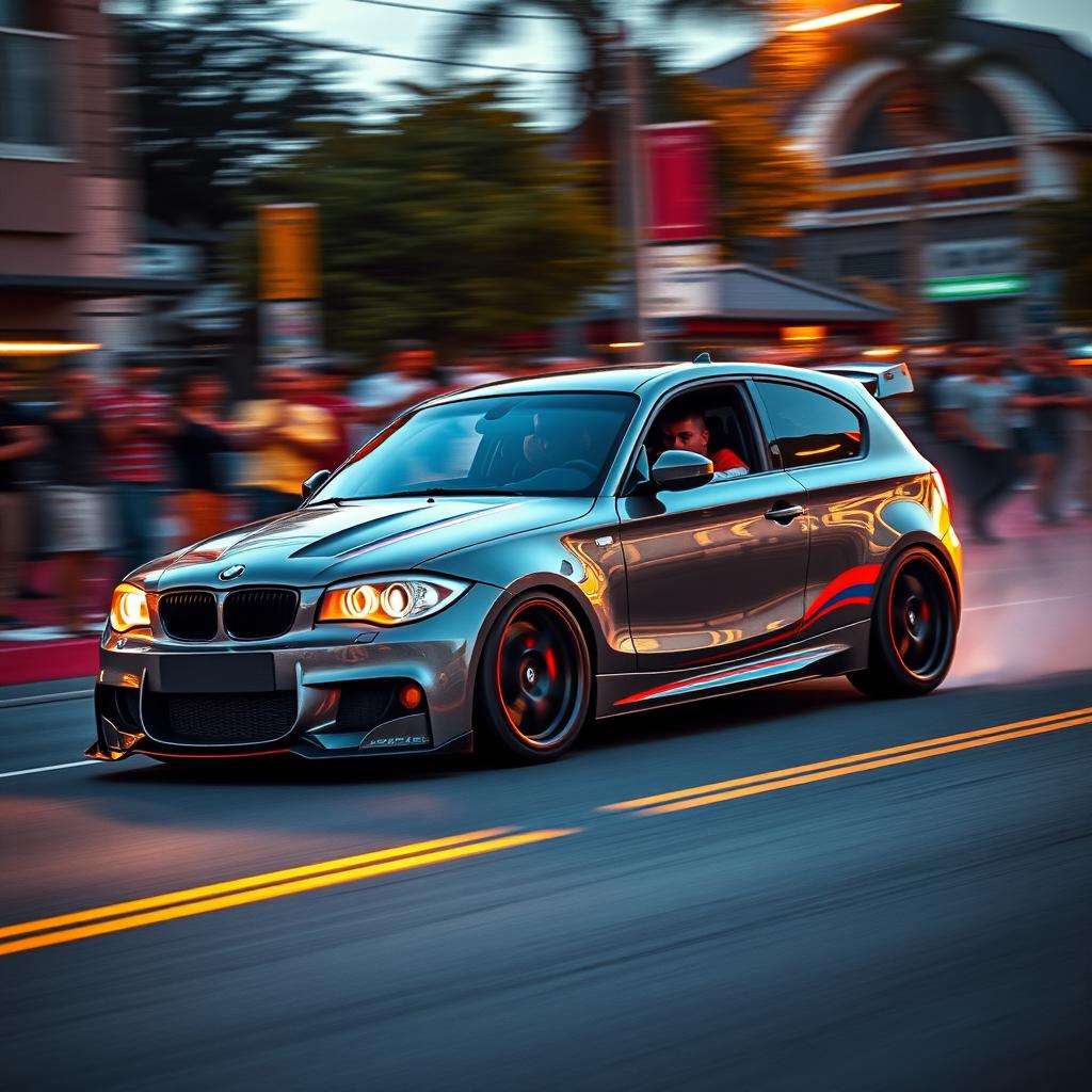1024x1024 Unleash the Power: BMW E87 1 Series with Aftermarket Turbos