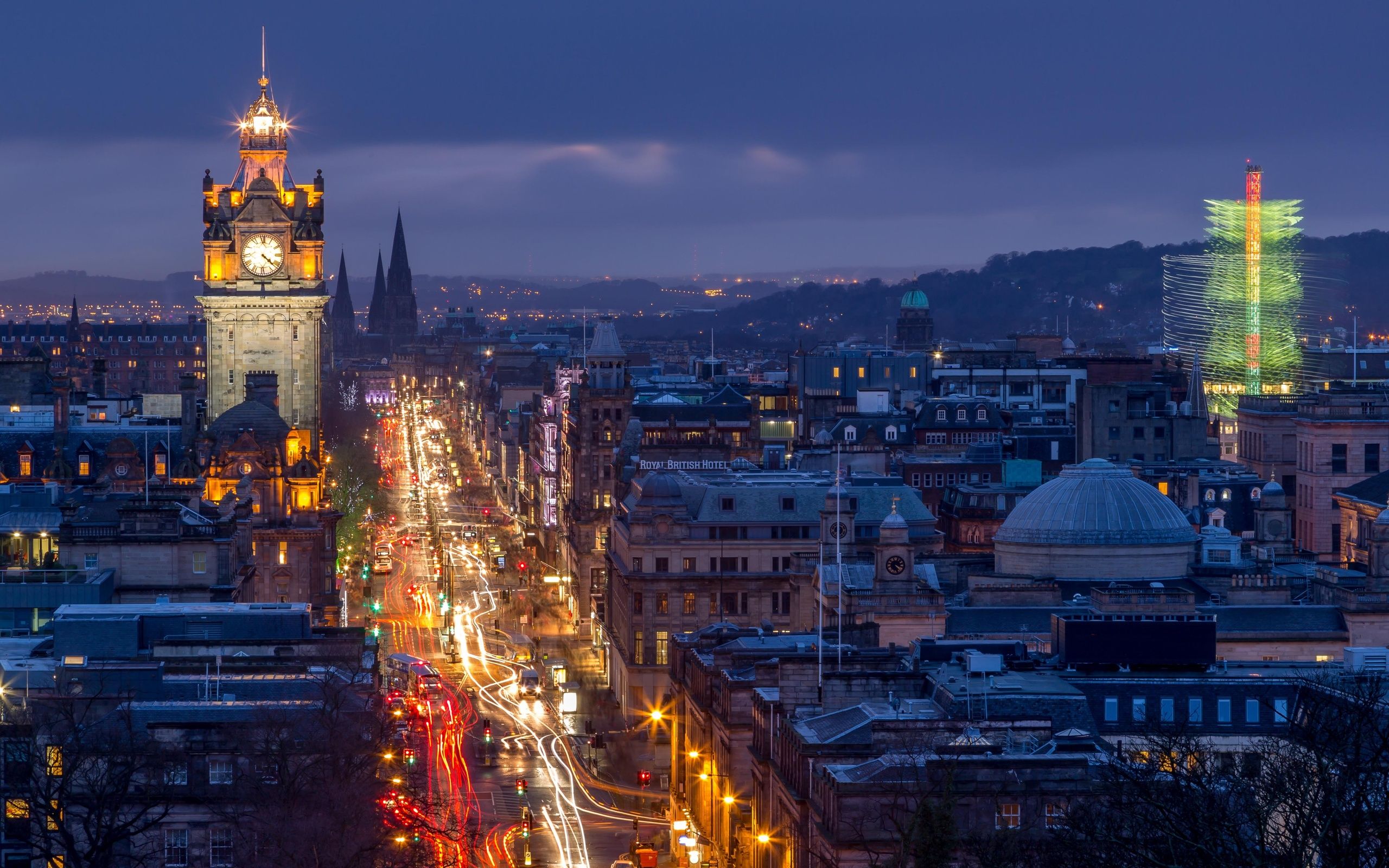 2560x1600 Phone wallpaper: Edinburgh, Man Made, Scotland, Cities 341404