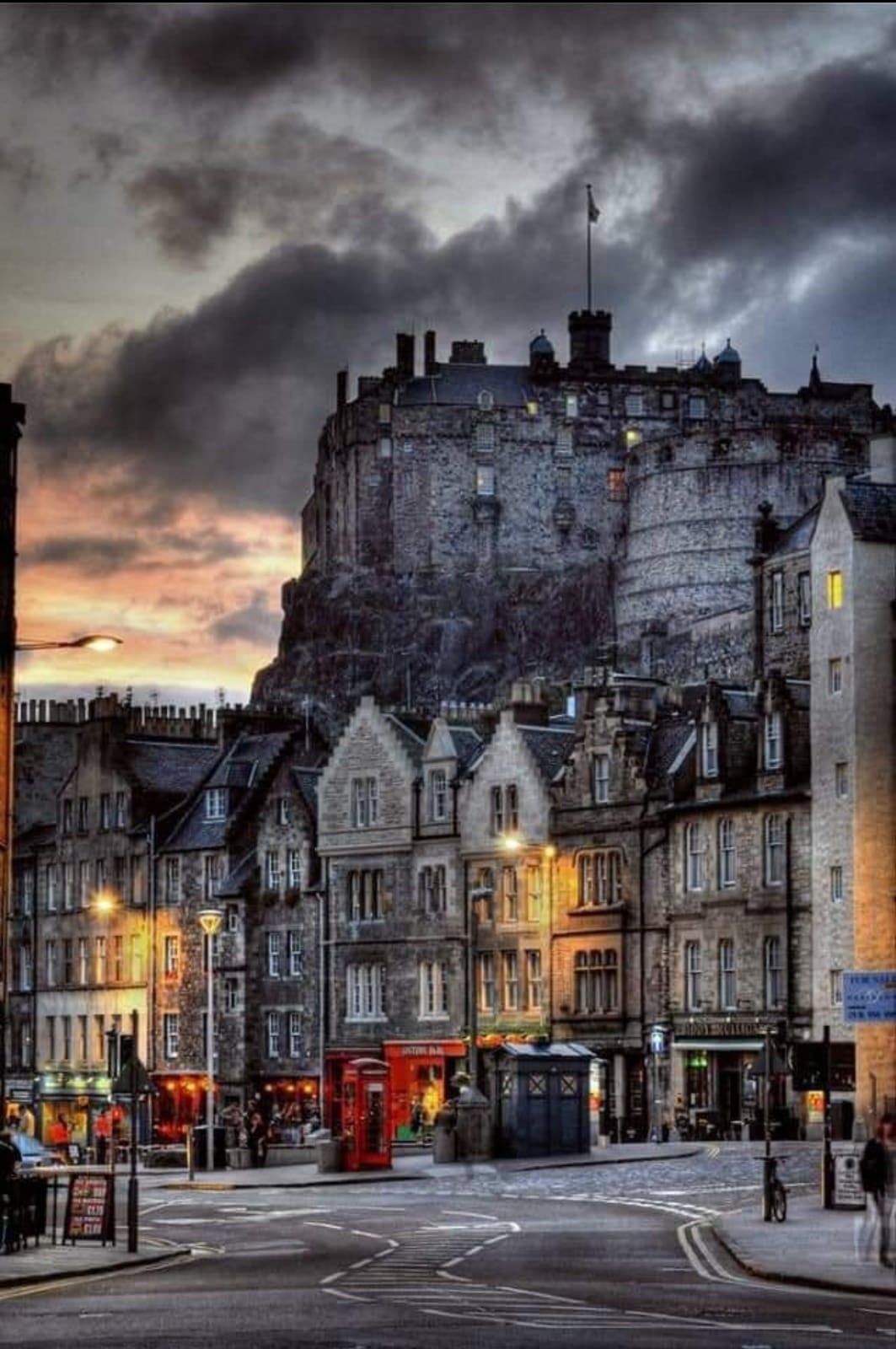 1063x1600 Edinburgh castle, Scotland
