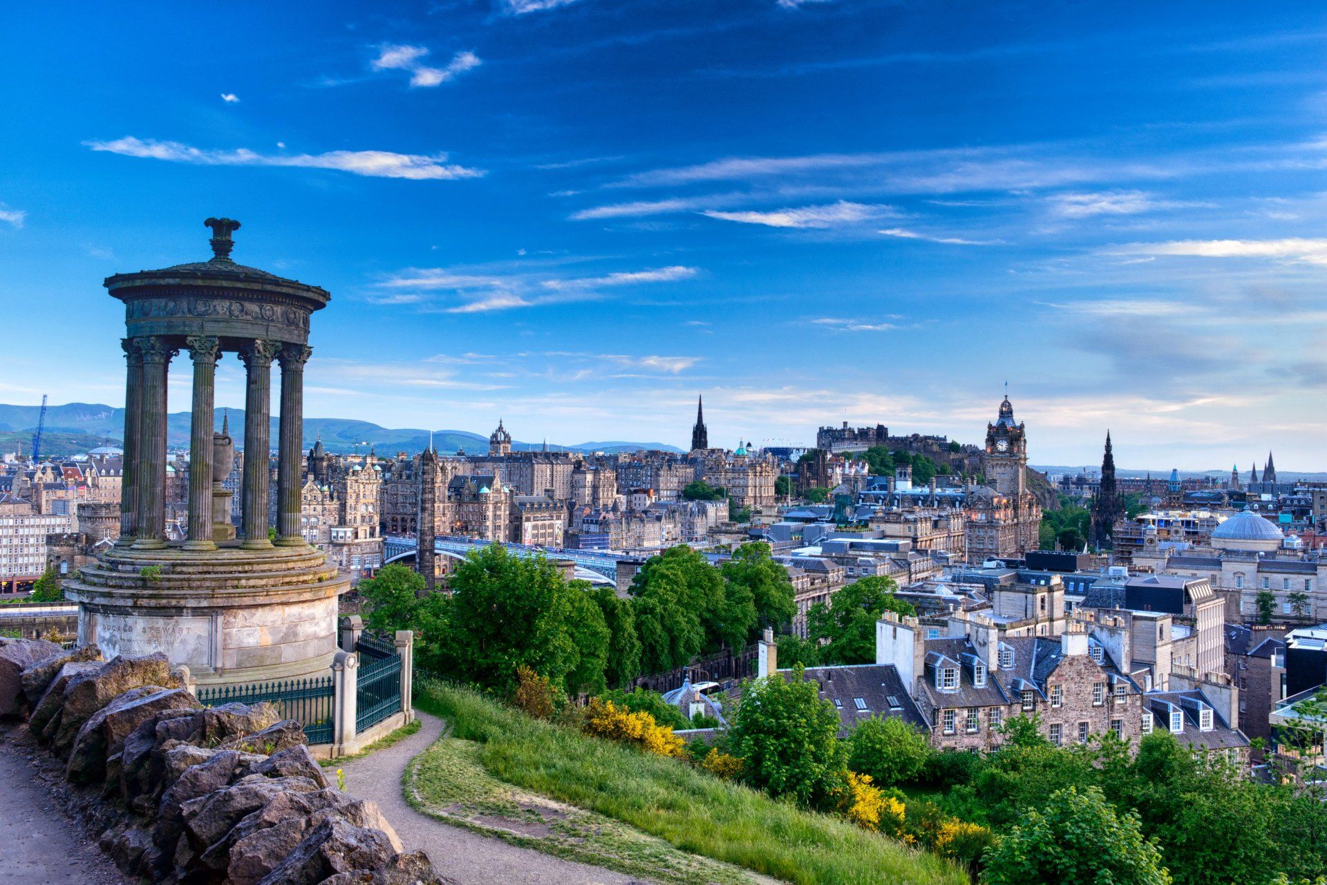 1920x1281 Edinburgh Skyline: Stunning 4K Ultra HD Cityscape of Scotland's Iconic Architecturex3170