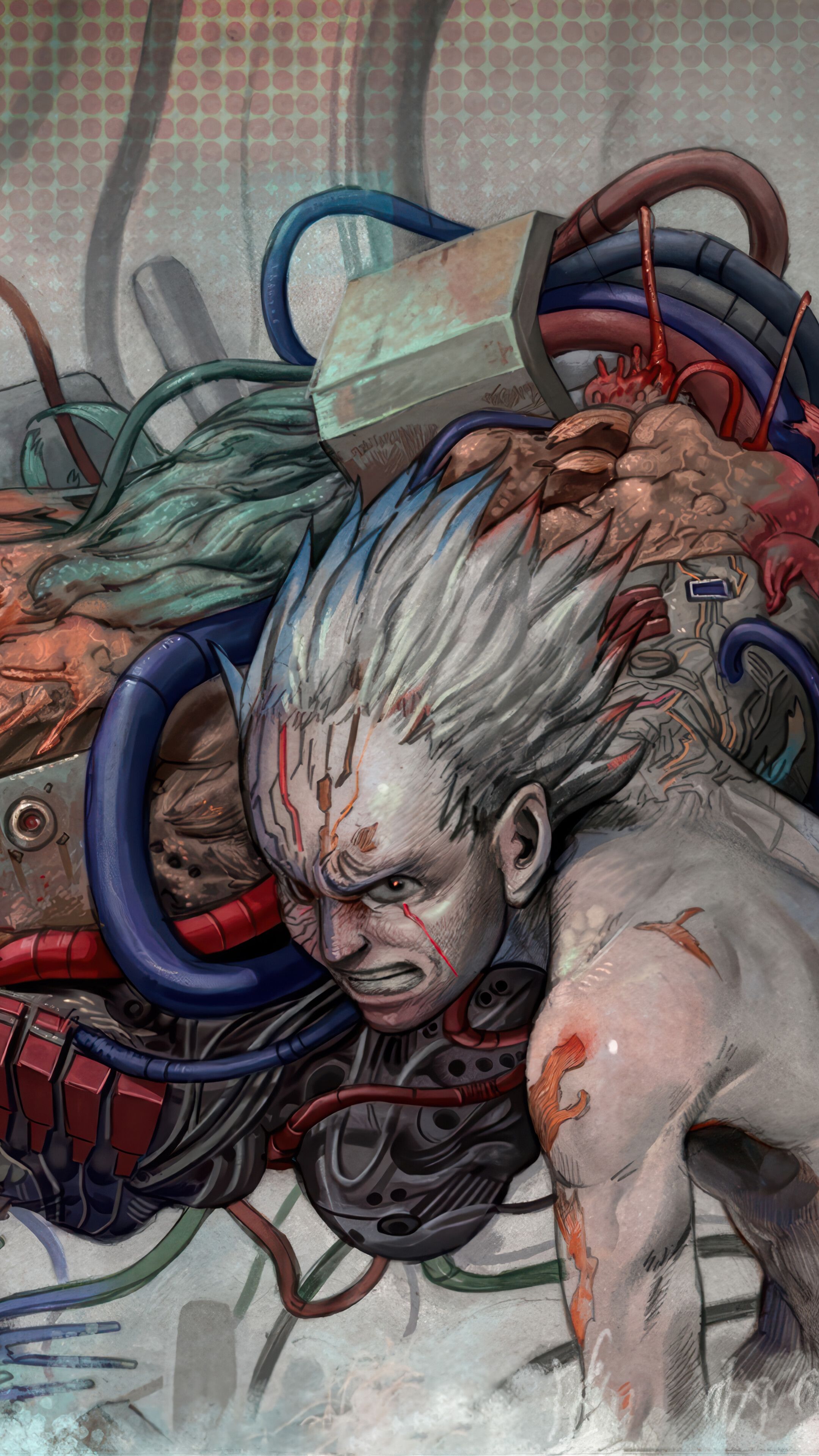 2160x3840 Akira Anime Tetsuo Shima 4K Wallpaper iPhone HD Phone e