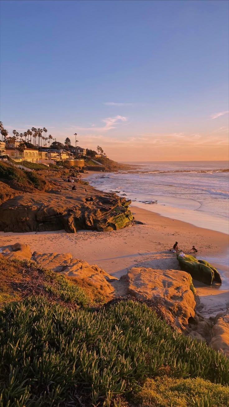 736x1308 La Jolla San Diego California USA American aesthetic ocean beach sunset travel photography picture