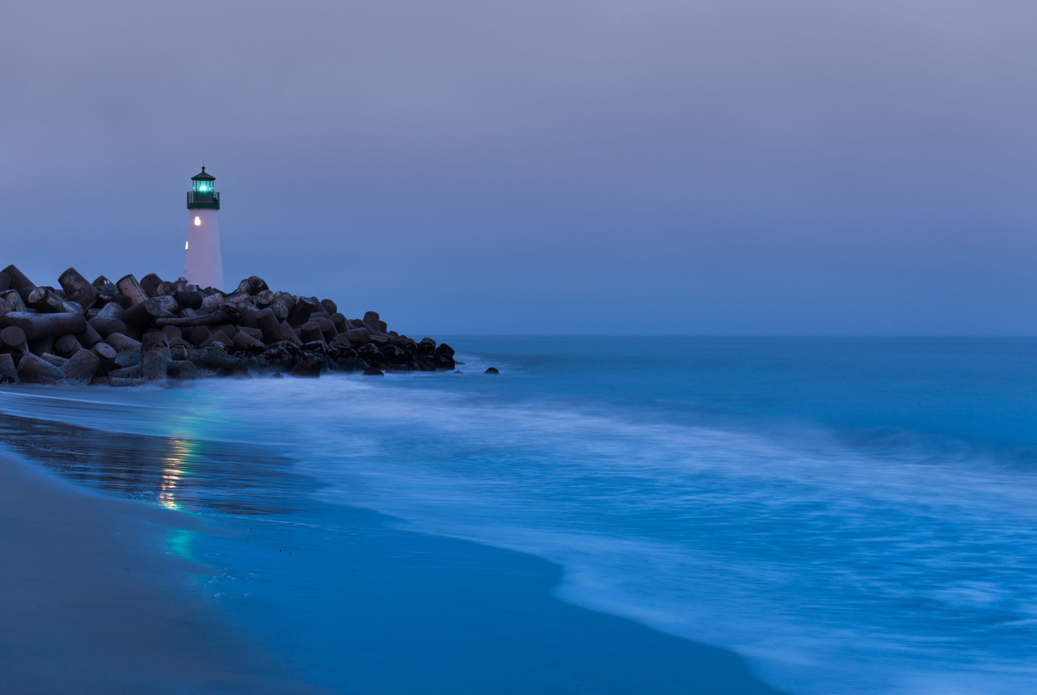 2048x1373 usa, California, Lighthouse, Light, Rocks, Beach, Sand, Surf, Ocean Wallpaper HD / Desktop and Mobile Background