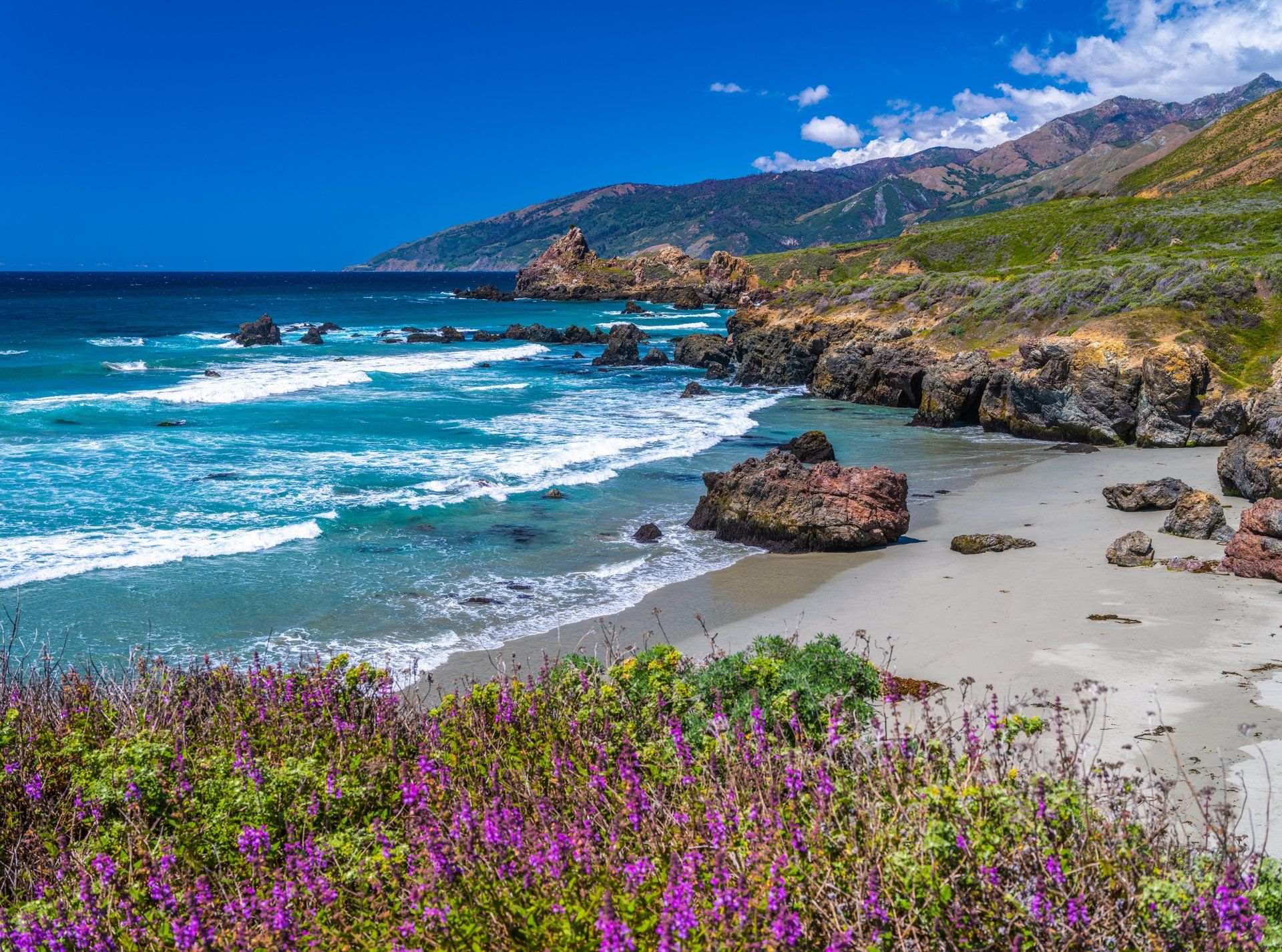 1920x1426 Download Ocean USA California Nature Coastline 4k Ultra HD Wallpaperx3803