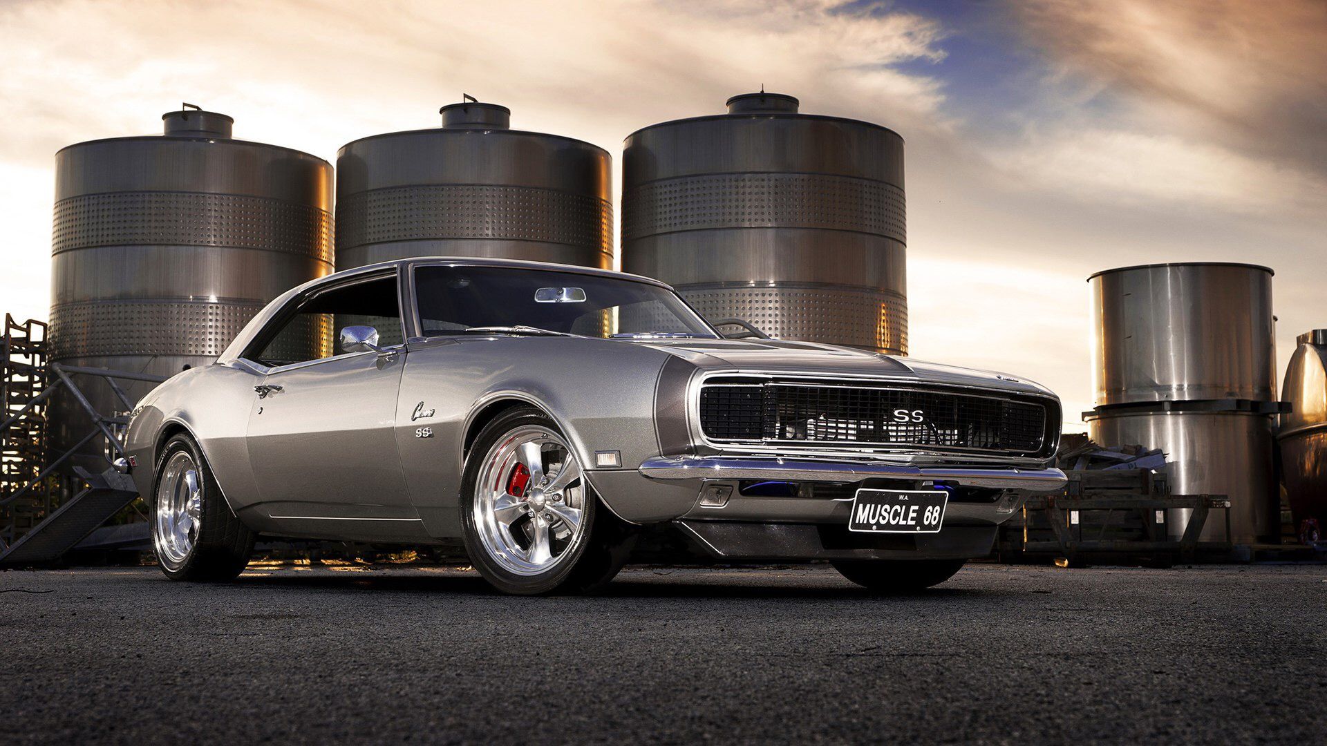 1920x1080 Download 1968 Chevrolet Camaro SS, Chevrolet, Camaro, SS Wallpaper in 1920x1080 Resolution