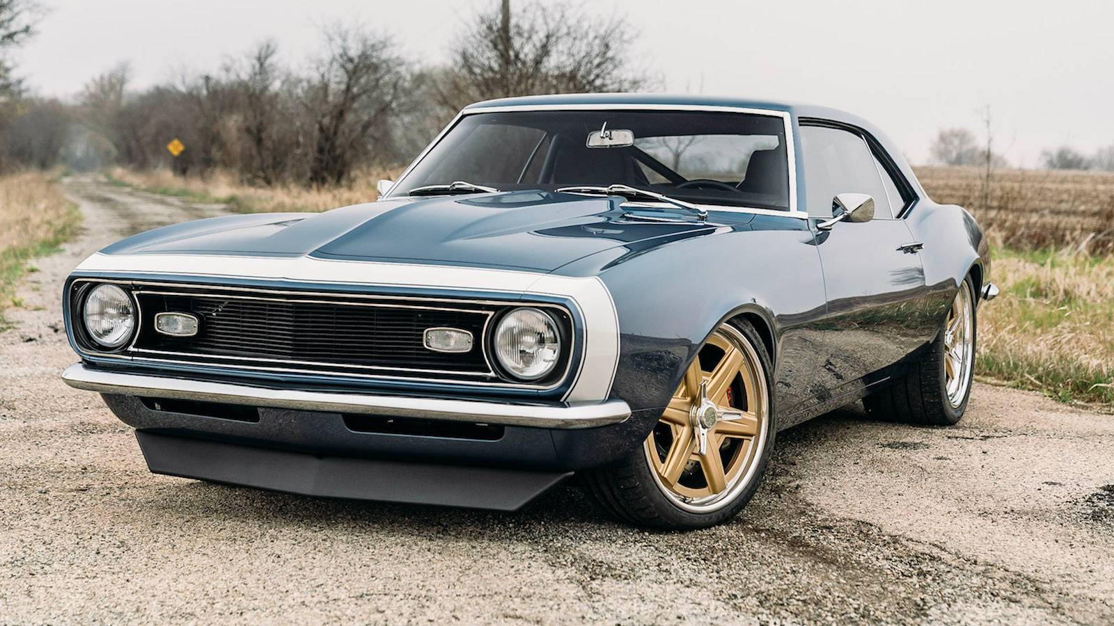 1600x900 This Supercharged '68 Camaro Restomod Is A Thing Of Beauty