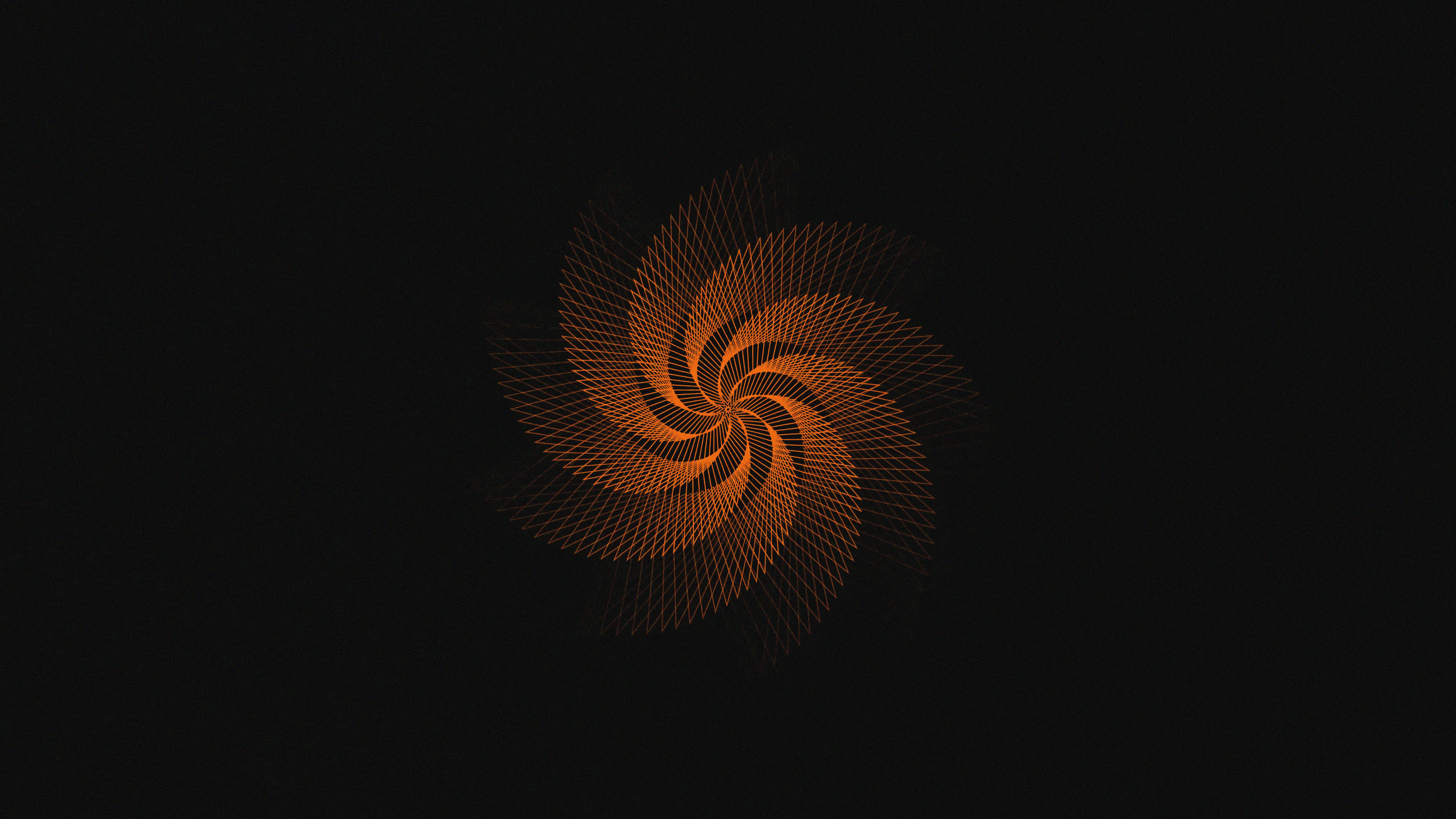 7680x4320 Orange Swirl 8k Wallpaper, HD Abstract Wallpaper, 4k Wallpaper, Image, Background, Photos and Picture